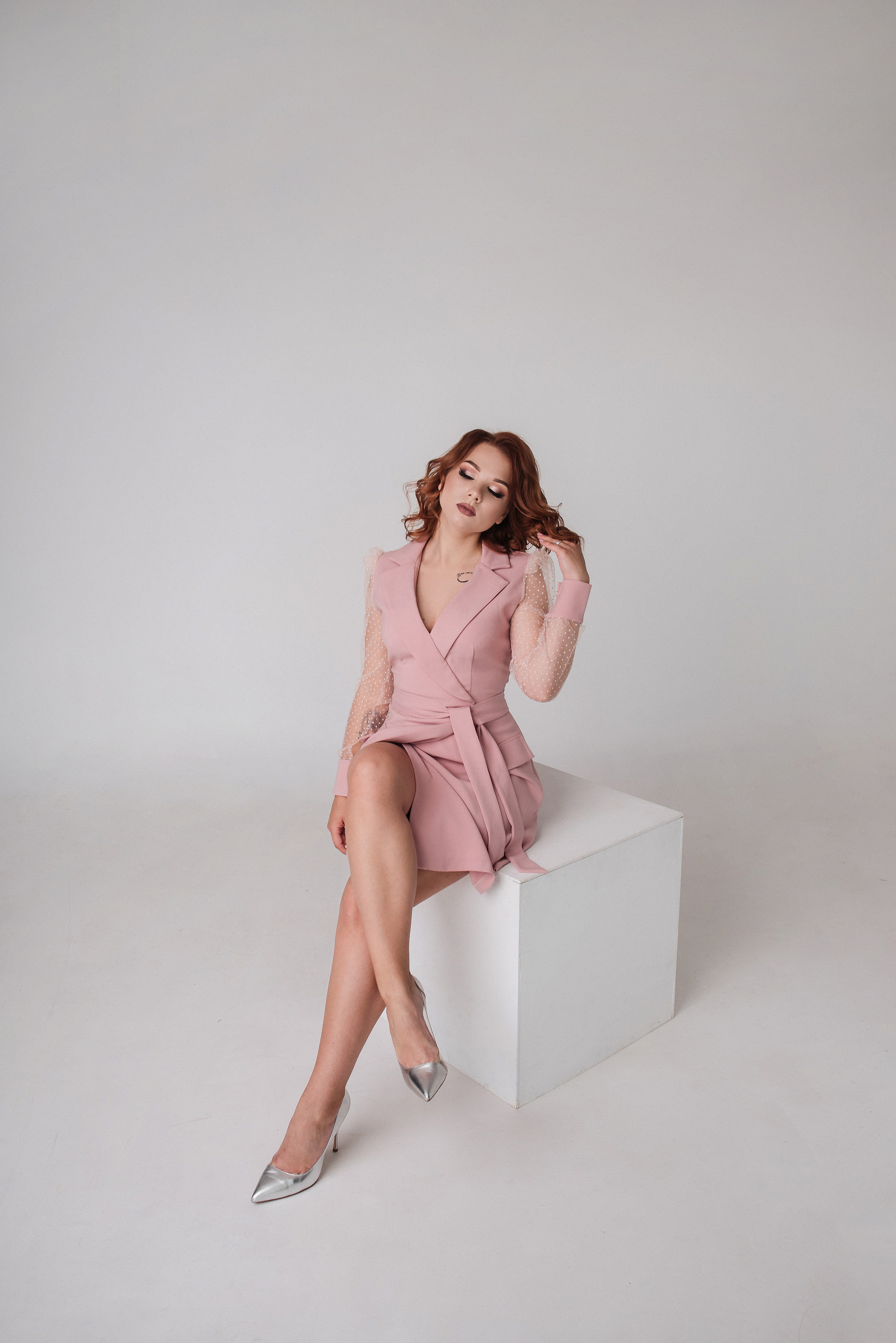 Контент-фотосессия для мастера по волосам Саши. Свадебный и портретный фотограф в Липецке Юлия Свит