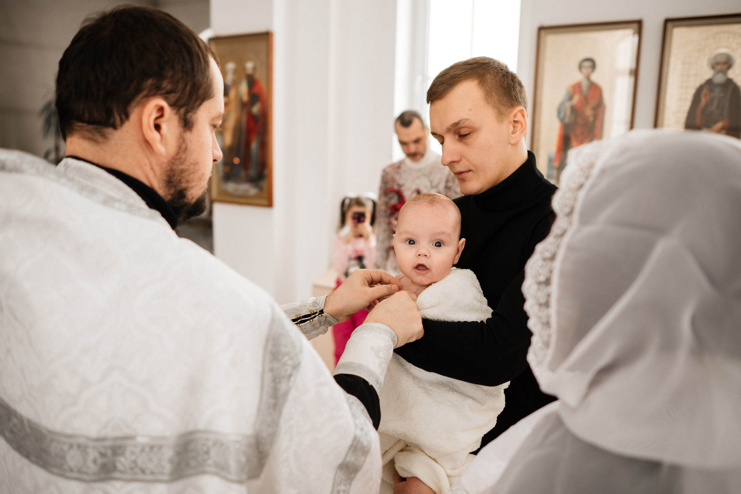 Крестины 29 января 2022. Свадебный и портретный фотограф в Липецке Юлия Свит