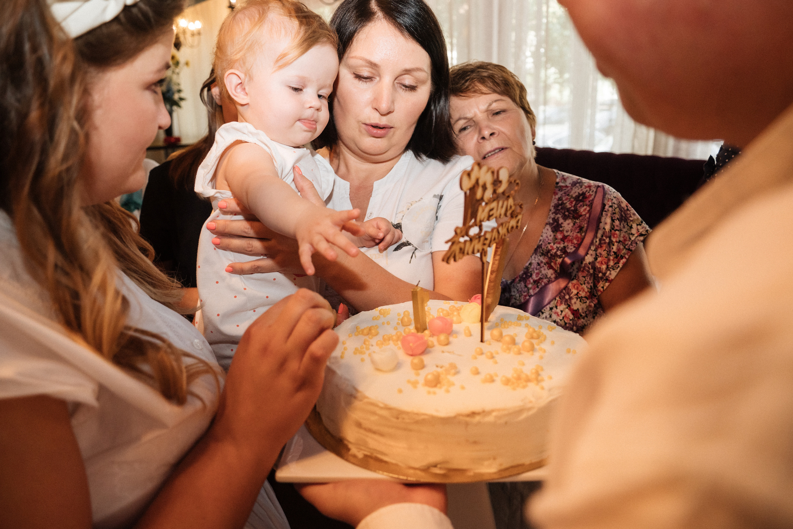 День рождения Вари (1 годик). Свадебный и портретный фотограф в Липецке Юлия Свит