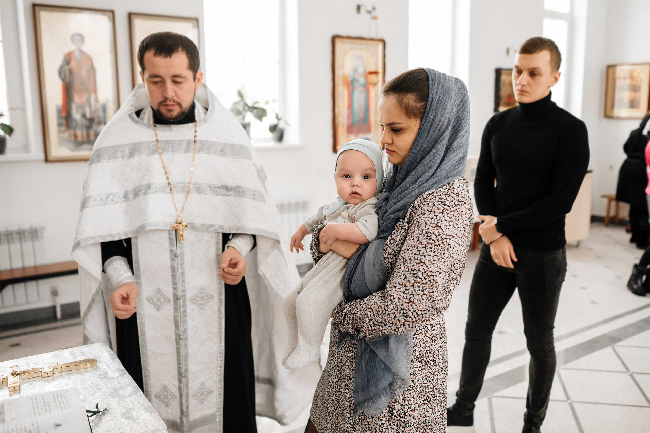 Крестины 29 января 2022. Свадебный и портретный фотограф в Липецке Юлия Свит