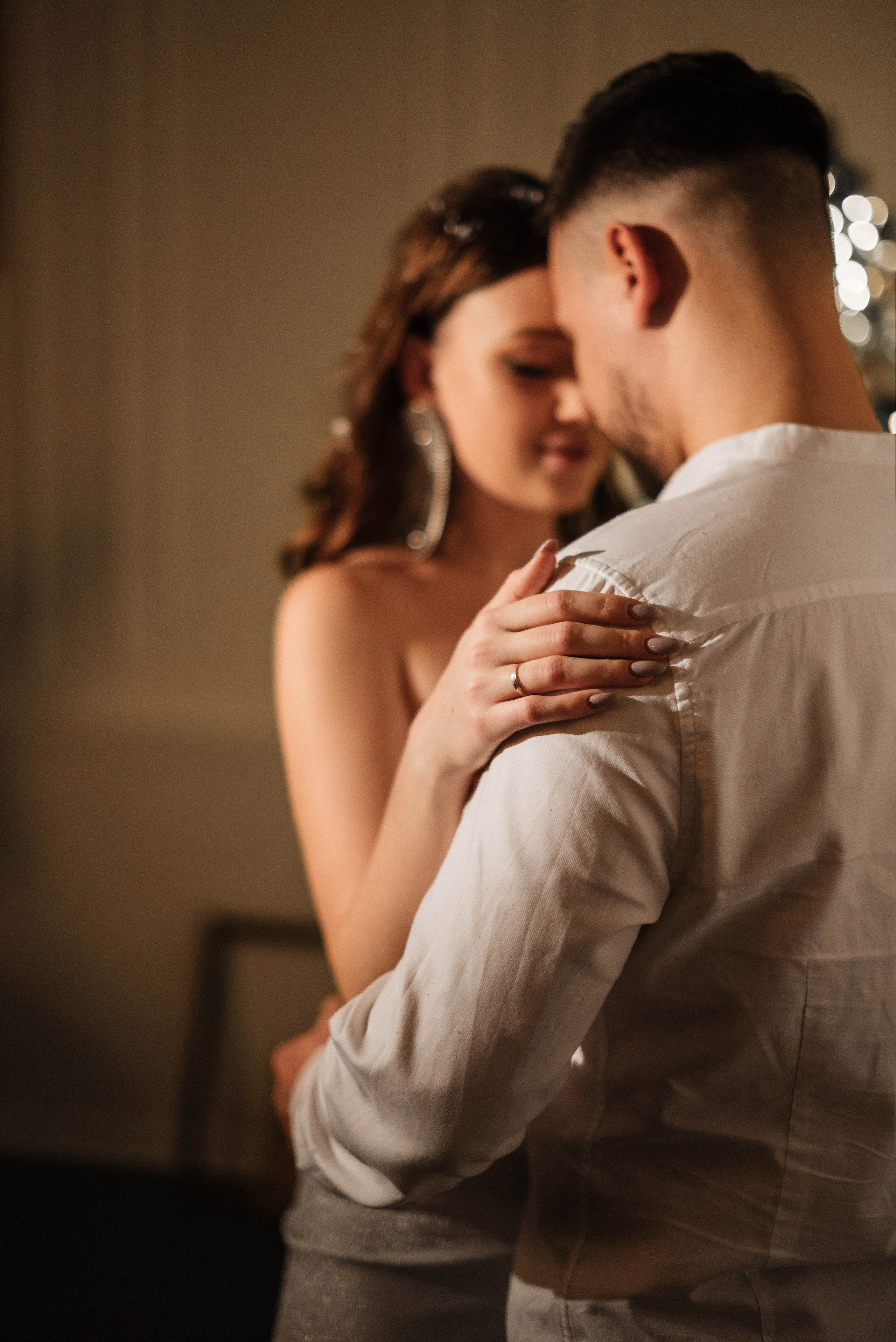 Лиля и Боря в романтичной новогодней съемке. Свадебный и портретный фотограф в Липецке Юлия Свит