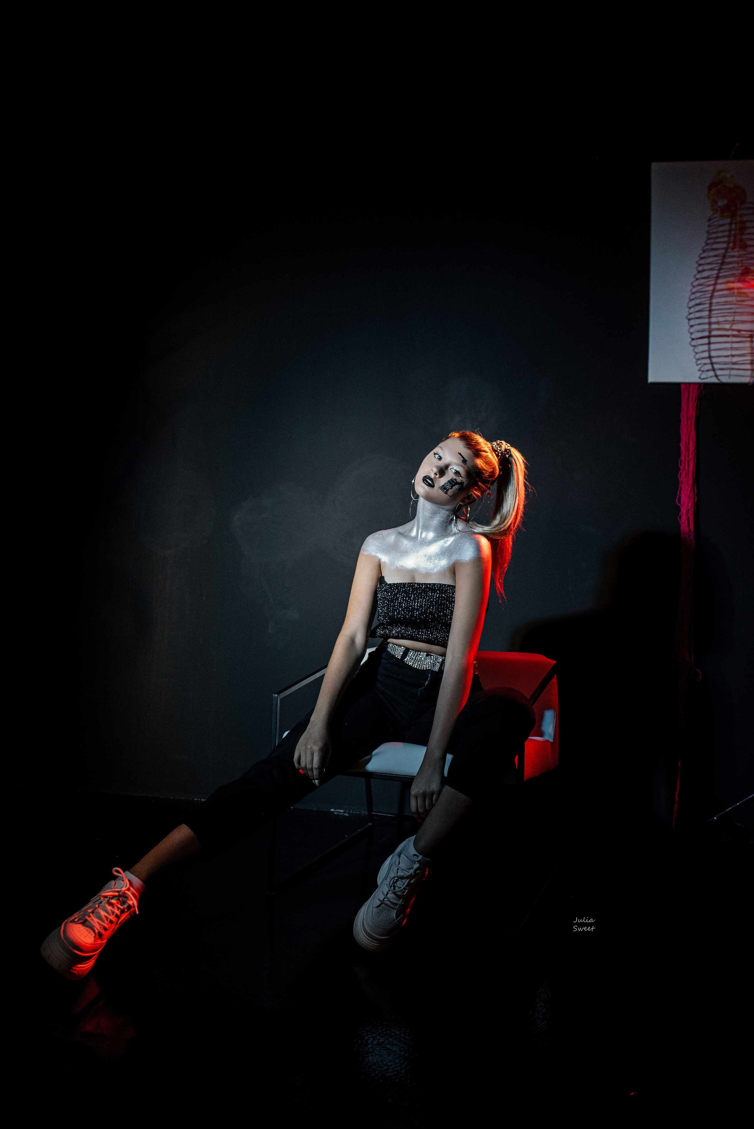 Соня в стилистике Cyberpunk. Свадебный и портретный фотограф в Липецке Юлия Свит