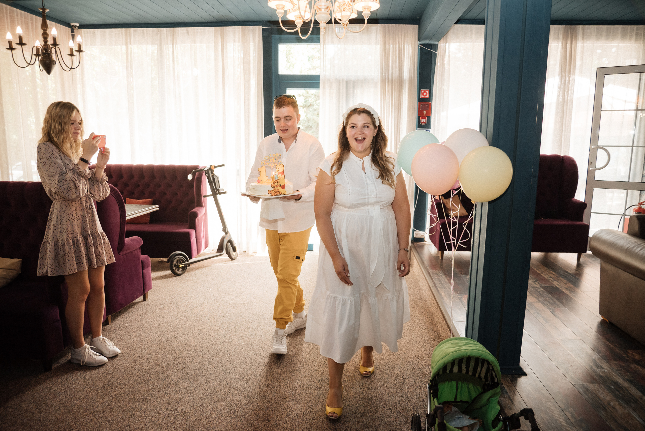 День рождения Вари (1 годик). Свадебный и портретный фотограф в Липецке Юлия Свит