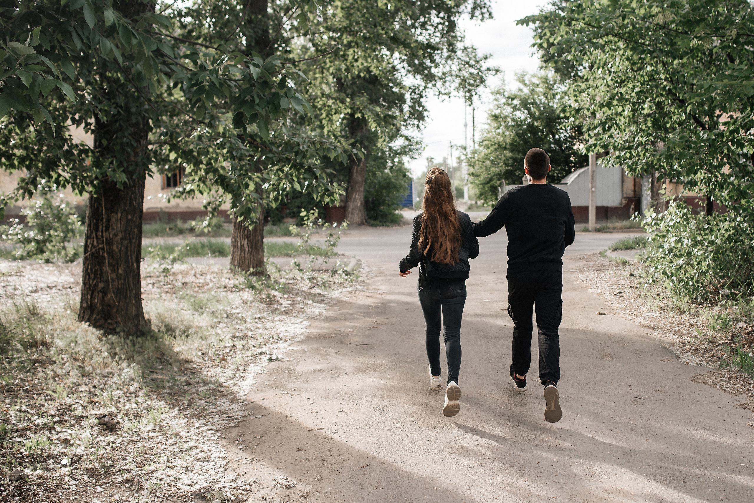 Арина и Влад в дерзком стиле на крыше. Свадебный и портретный фотограф в Липецке Юлия Свит