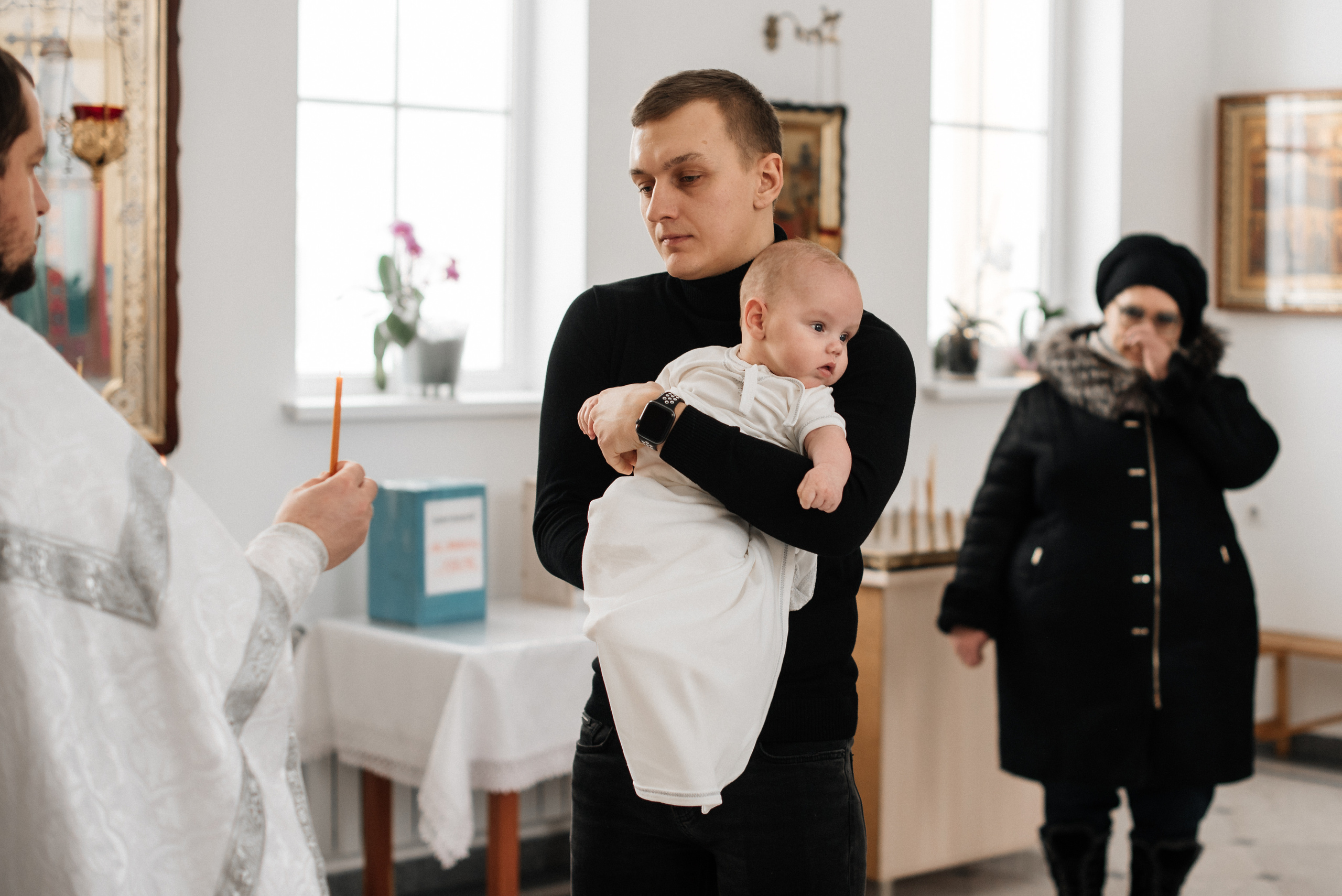 Крестины 29 января 2022. Свадебный и портретный фотограф в Липецке Юлия Свит