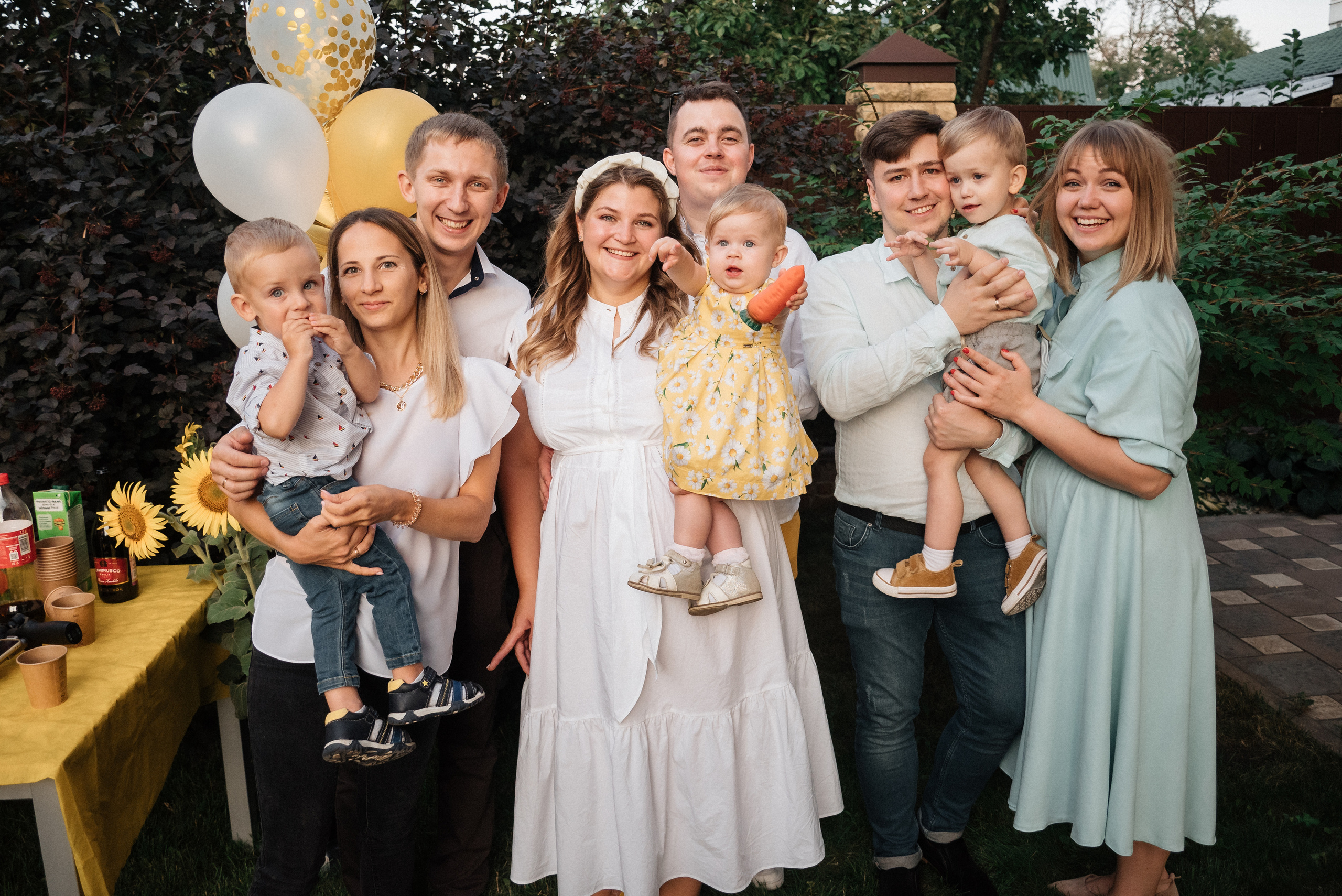 День рождения Вари (1 годик). Свадебный и портретный фотограф в Липецке Юлия Свит