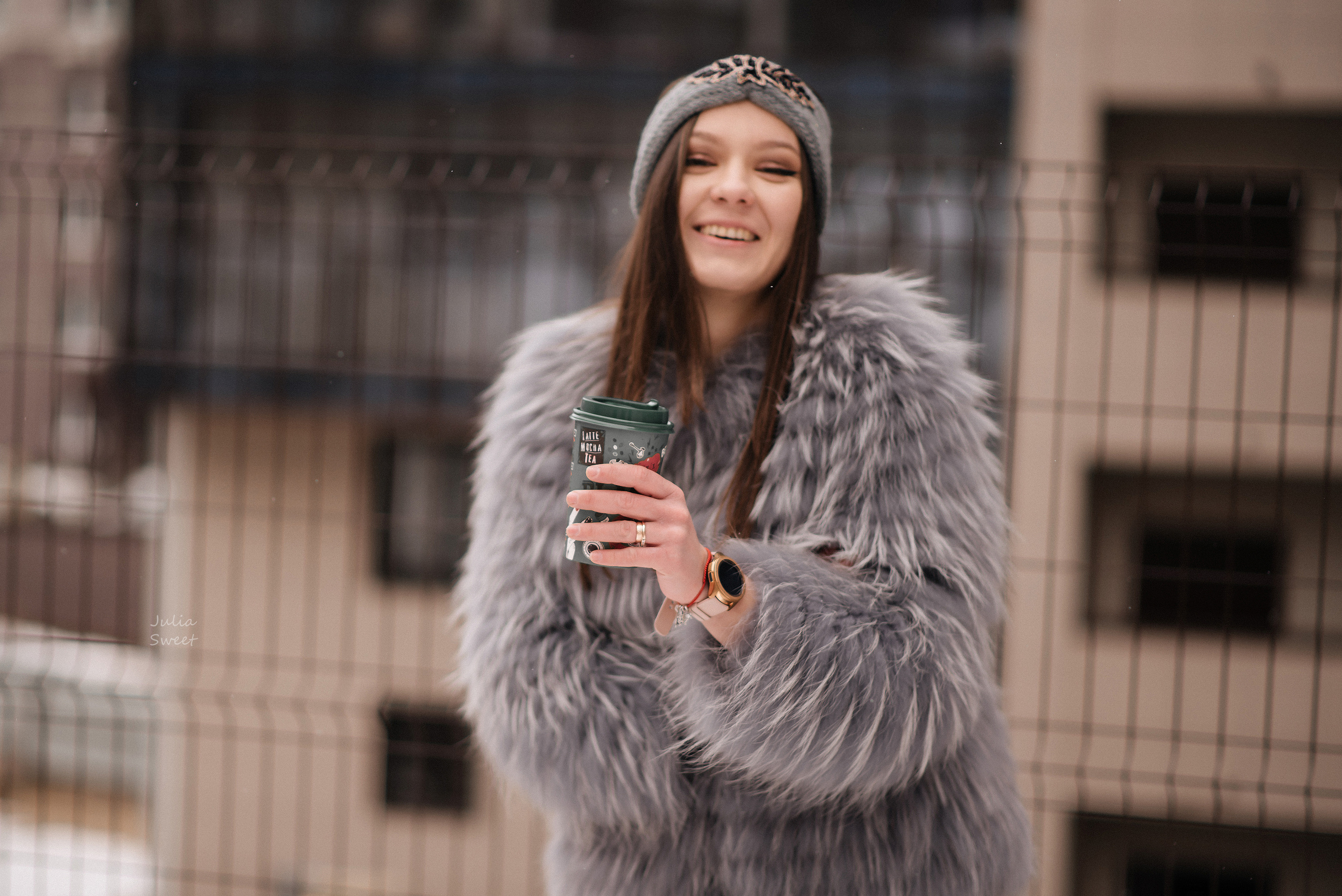 Уличная зимняя съемка для Маши. Свадебный и портретный фотограф в Липецке Юлия Свит