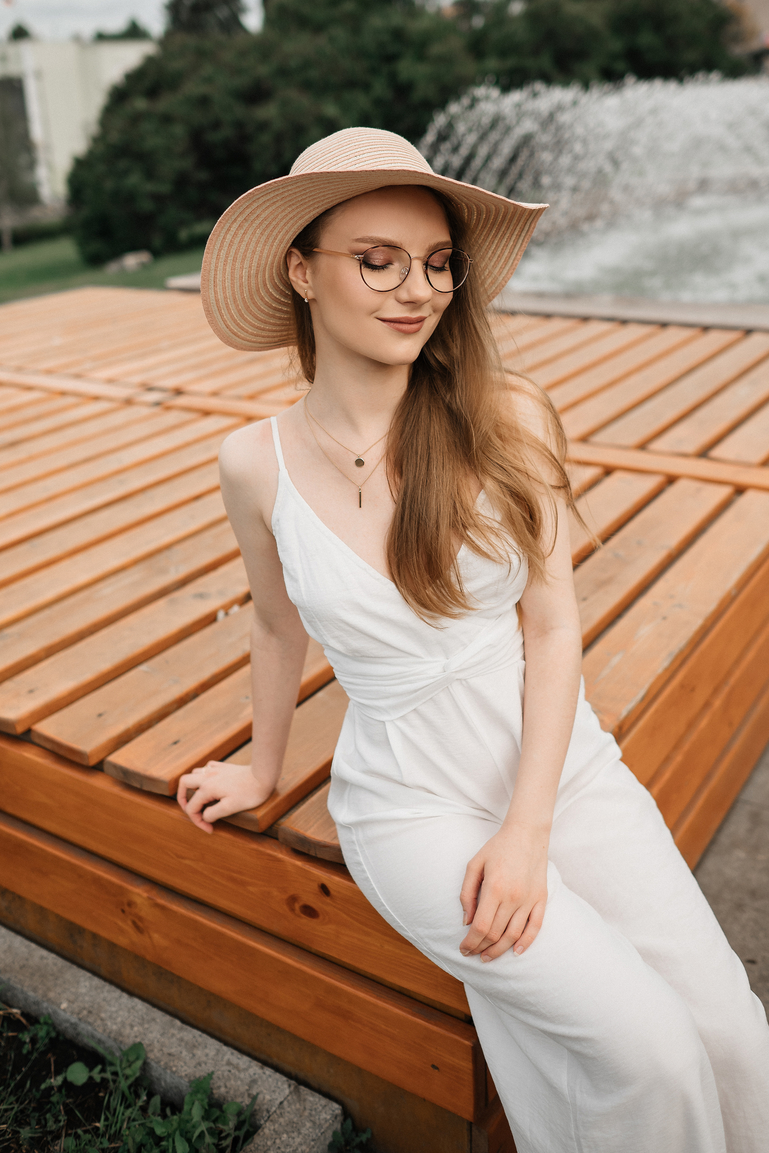 Прогулочная летняя фотосессия для Насти. Свадебный и портретный фотограф в Липецке Юлия Свит