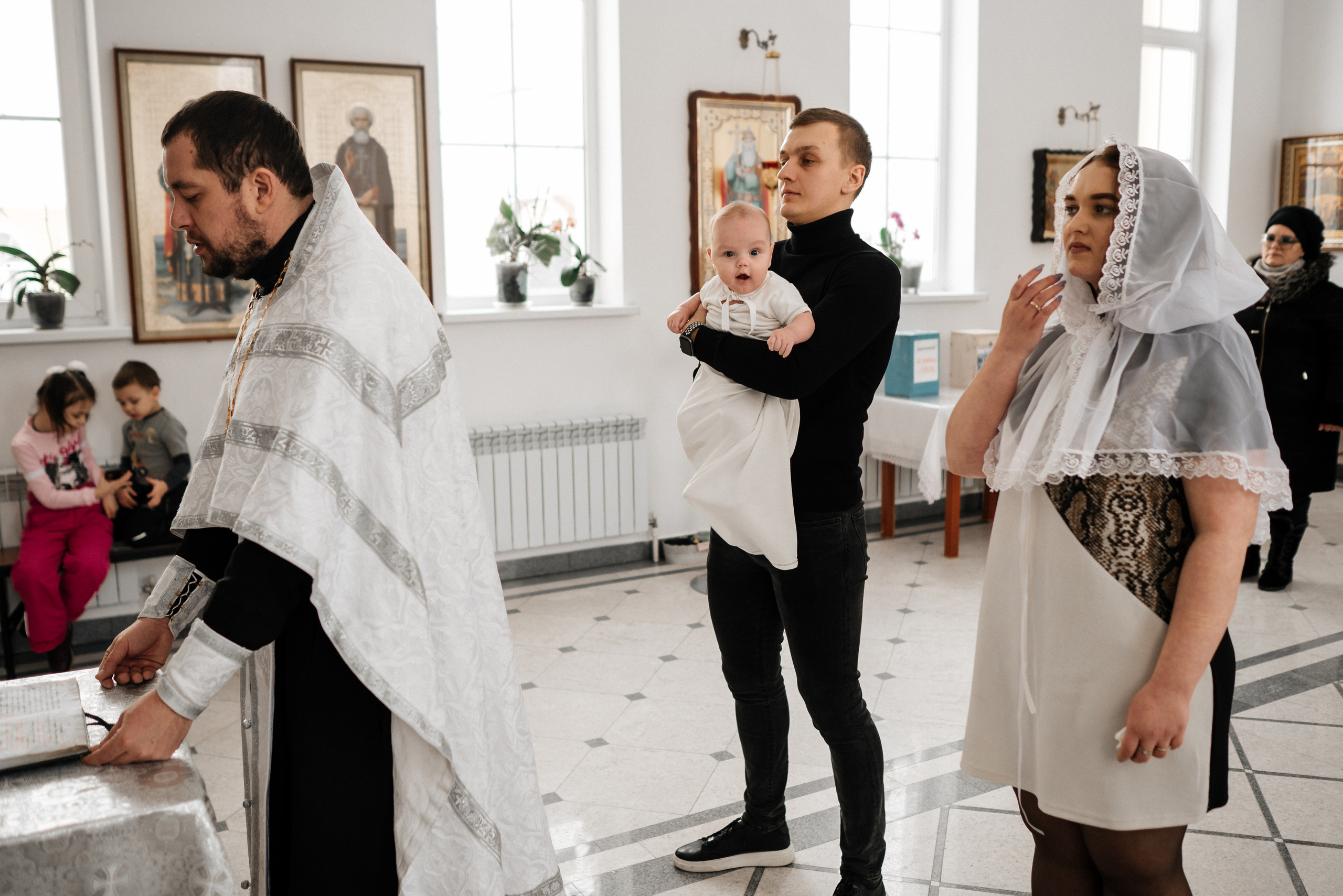 Крестины 29 января 2022. Свадебный и портретный фотограф в Липецке Юлия Свит