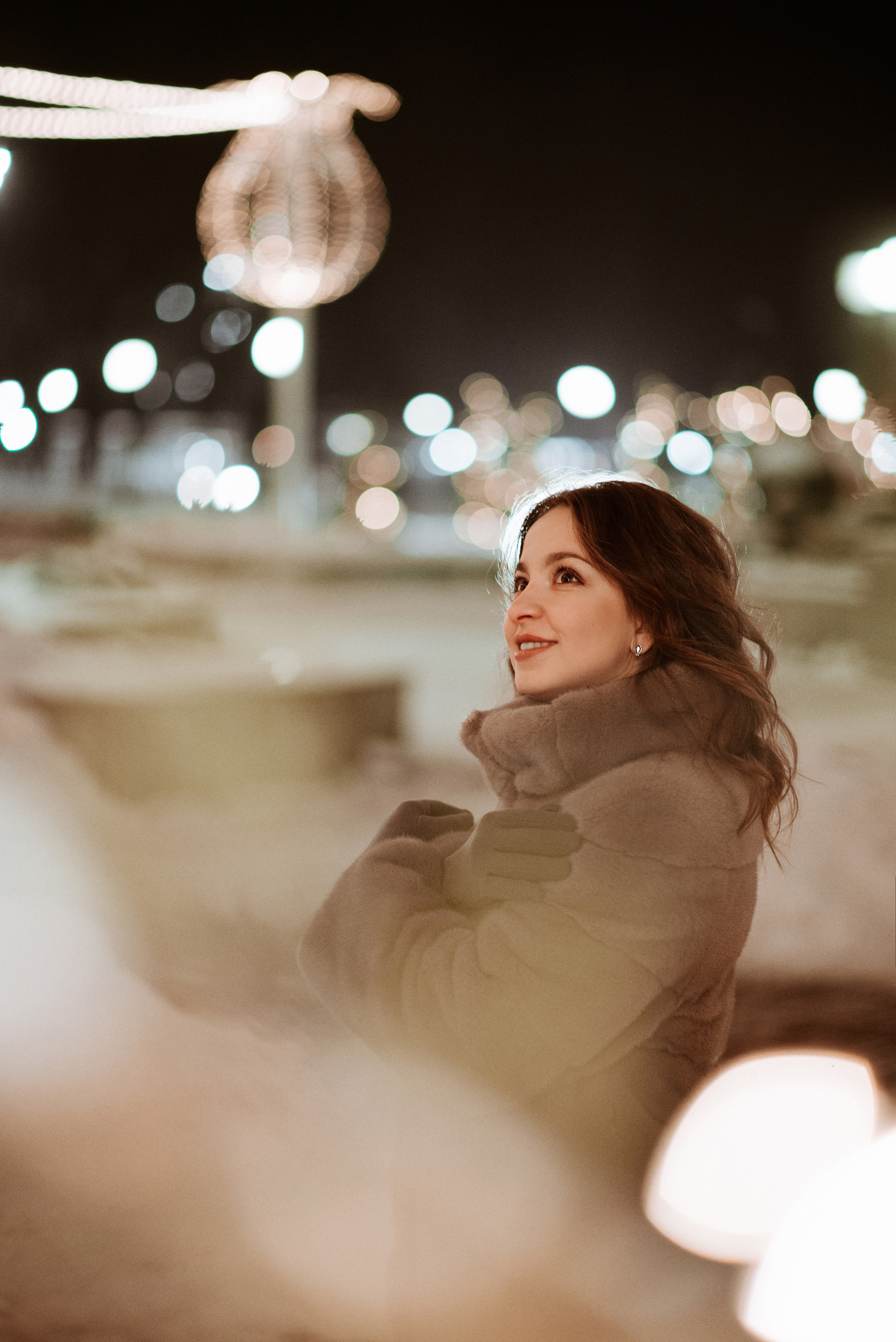 Зимняя вечерняя съемка для Кати. Свадебный и портретный фотограф в Липецке Юлия Свит