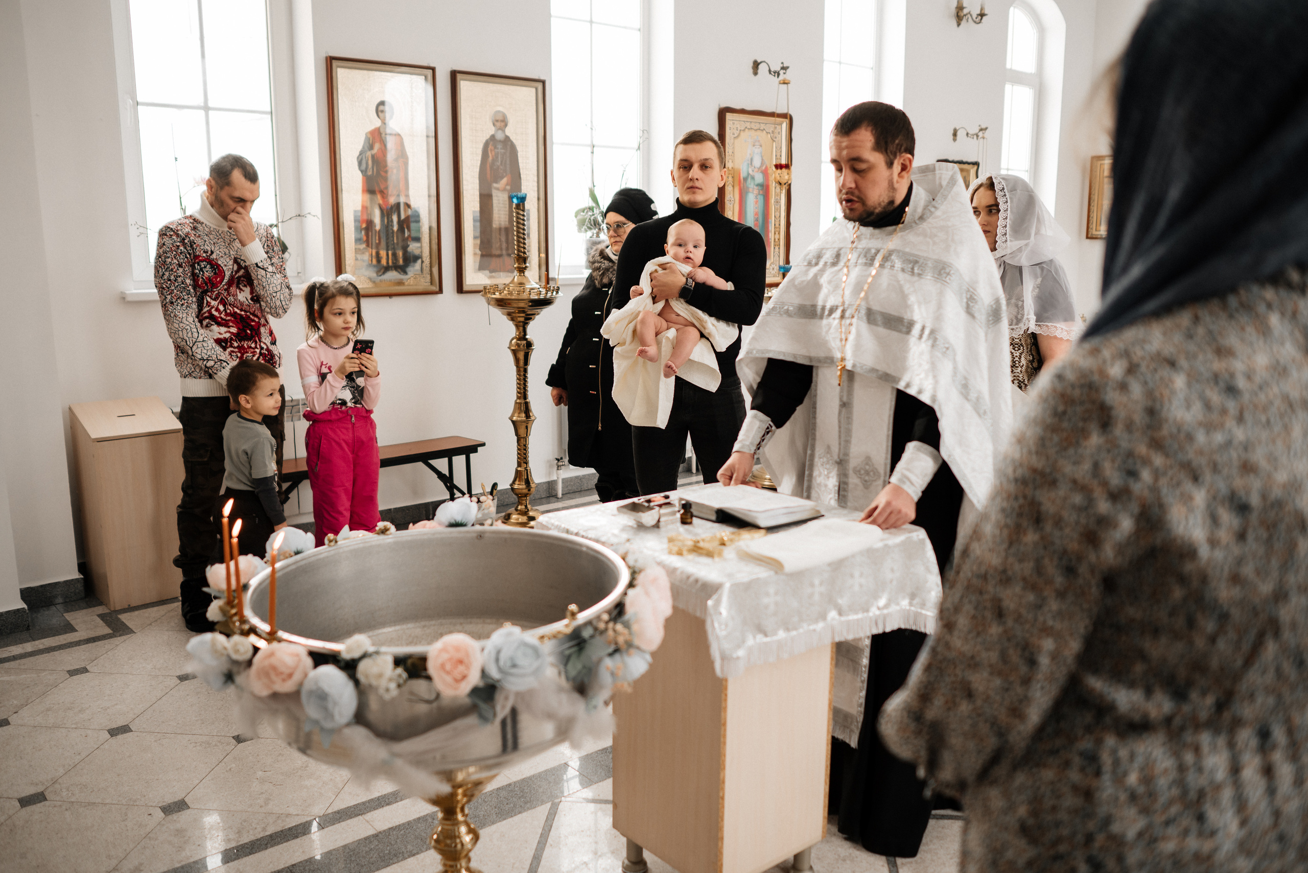 Крестины 29 января 2022. Свадебный и портретный фотограф в Липецке Юлия Свит