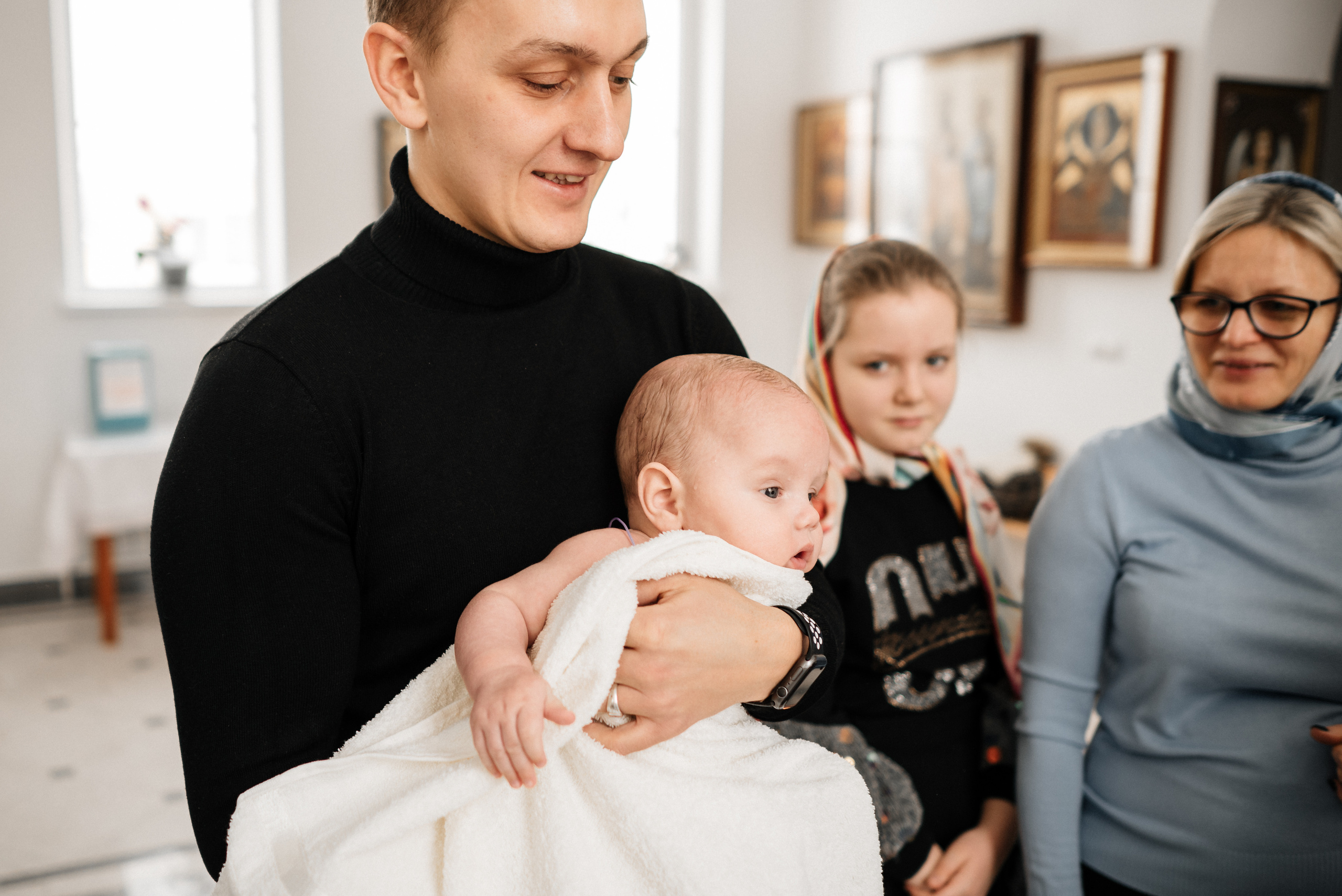 Крестины 29 января 2022. Свадебный и портретный фотограф в Липецке Юлия Свит