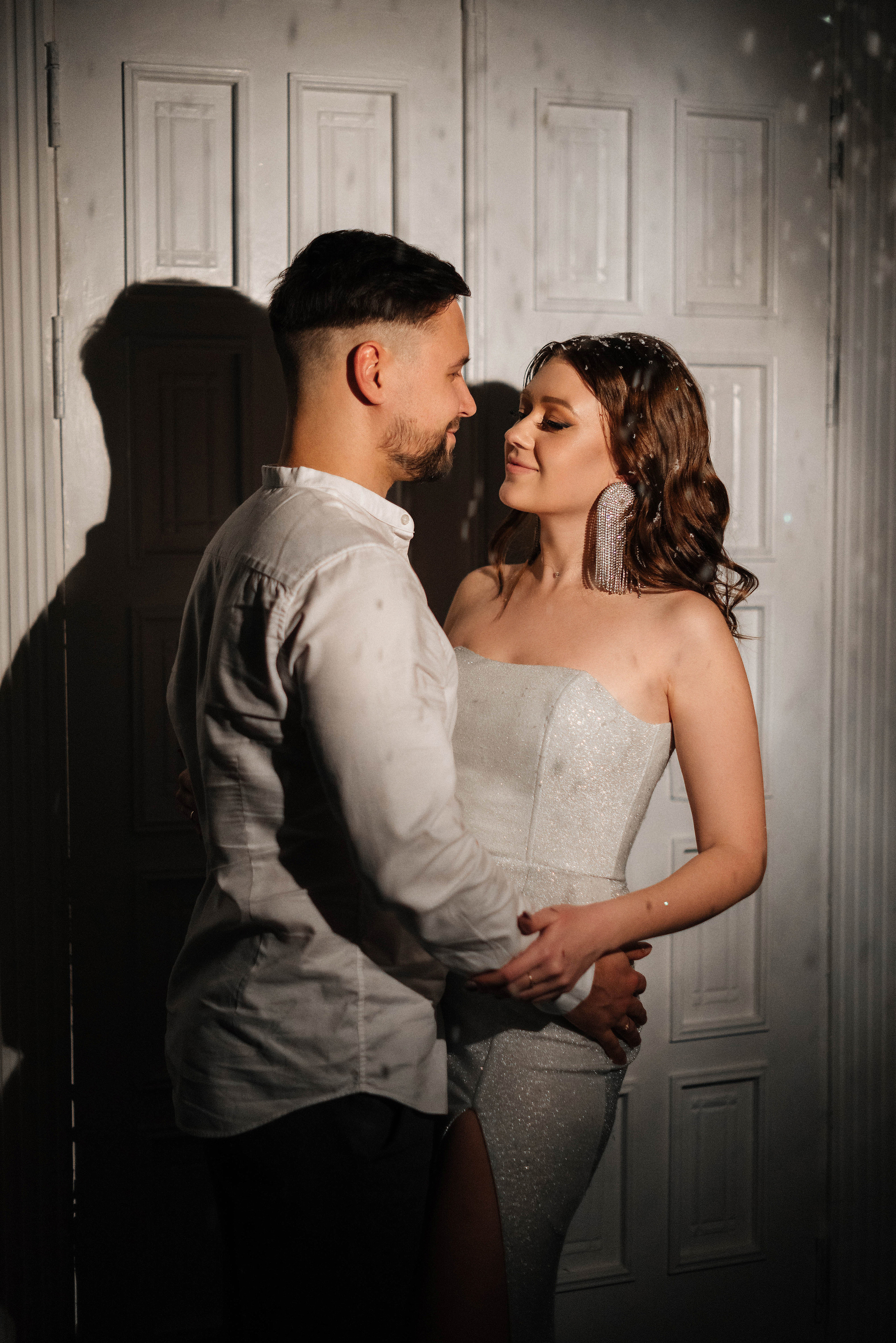 Лиля и Боря в романтичной новогодней съемке. Свадебный и портретный фотограф в Липецке Юлия Свит