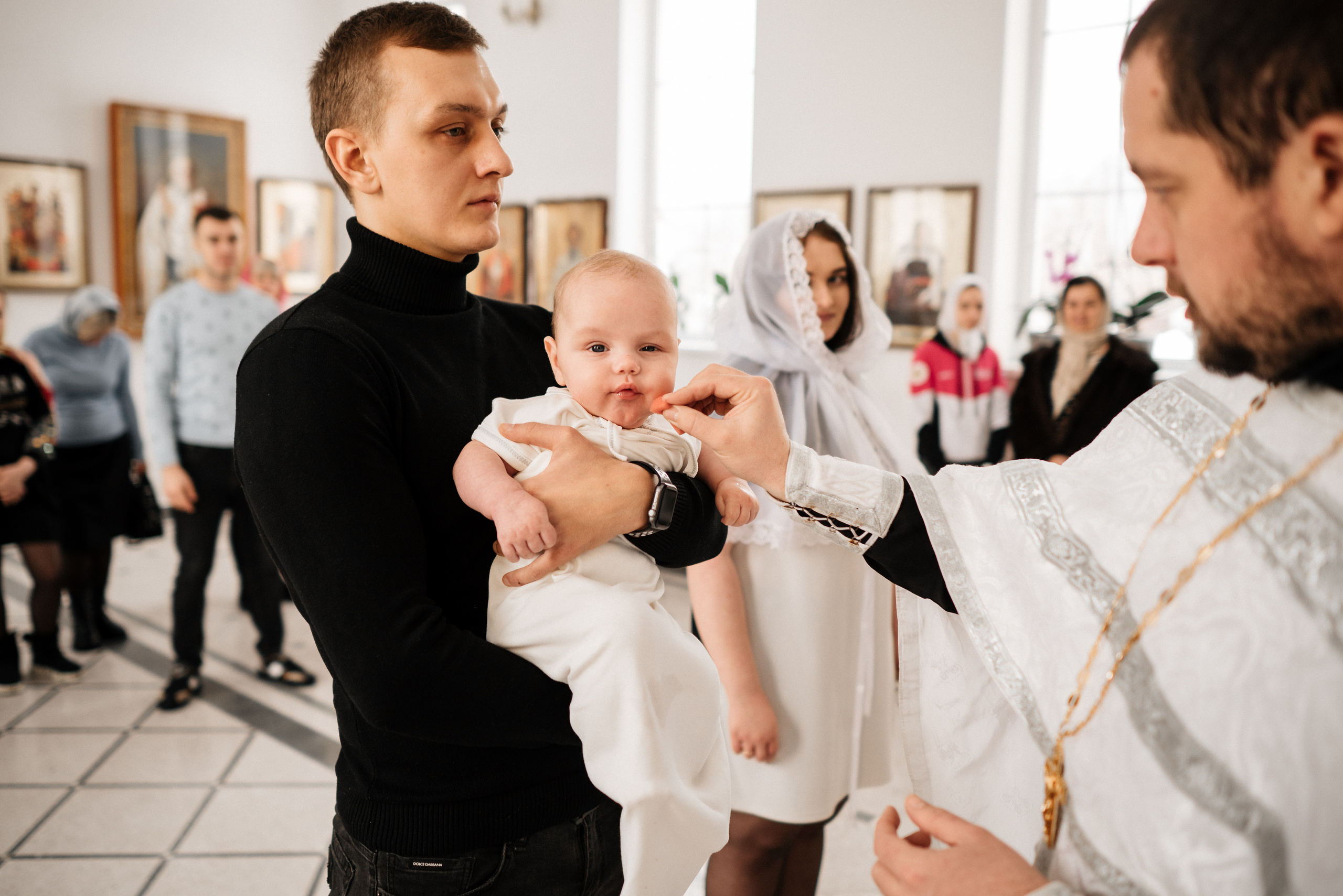 Крестины 29 января 2022. Свадебный и портретный фотограф в Липецке Юлия Свит