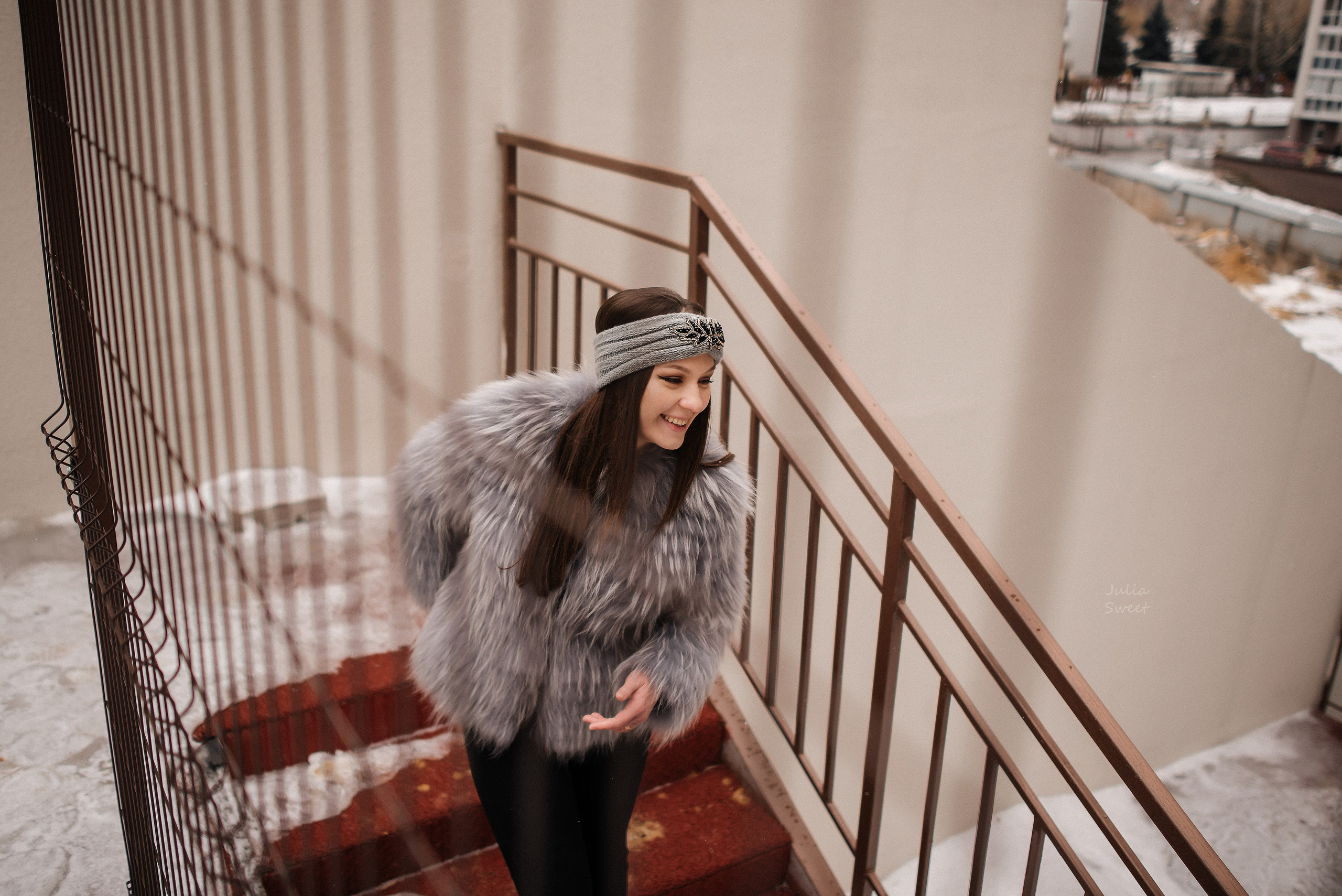 Уличная зимняя съемка для Маши. Свадебный и портретный фотограф в Липецке Юлия Свит
