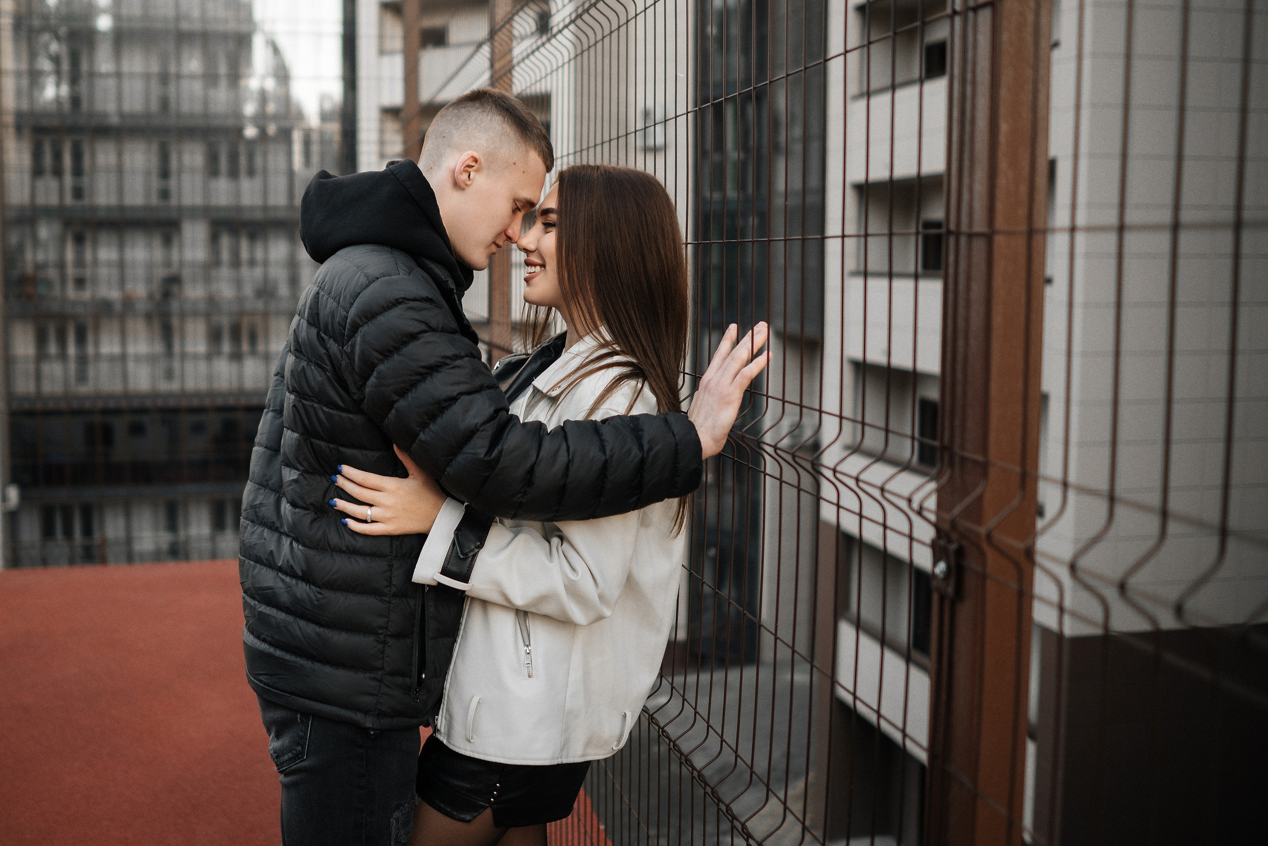 Фотопрогулка для Сони и Артёма, съемка с машиной. Свадебный и портретный фотограф в Липецке Юлия Свит