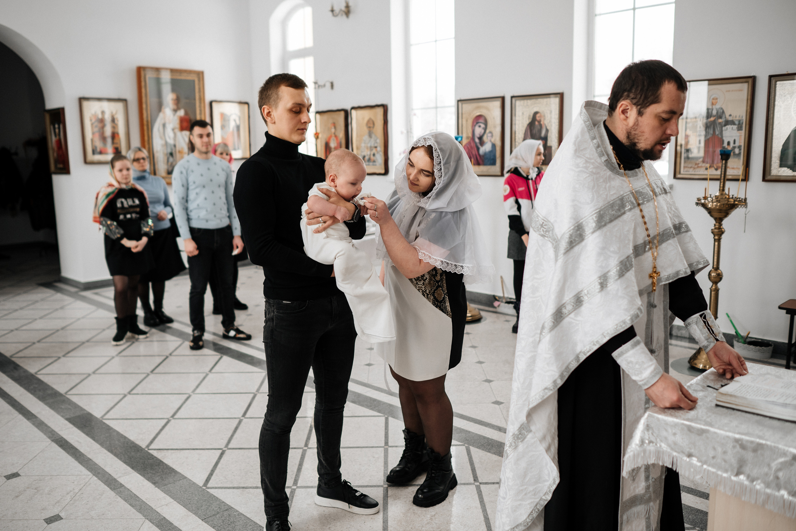 Крестины 29 января 2022. Свадебный и портретный фотограф в Липецке Юлия Свит