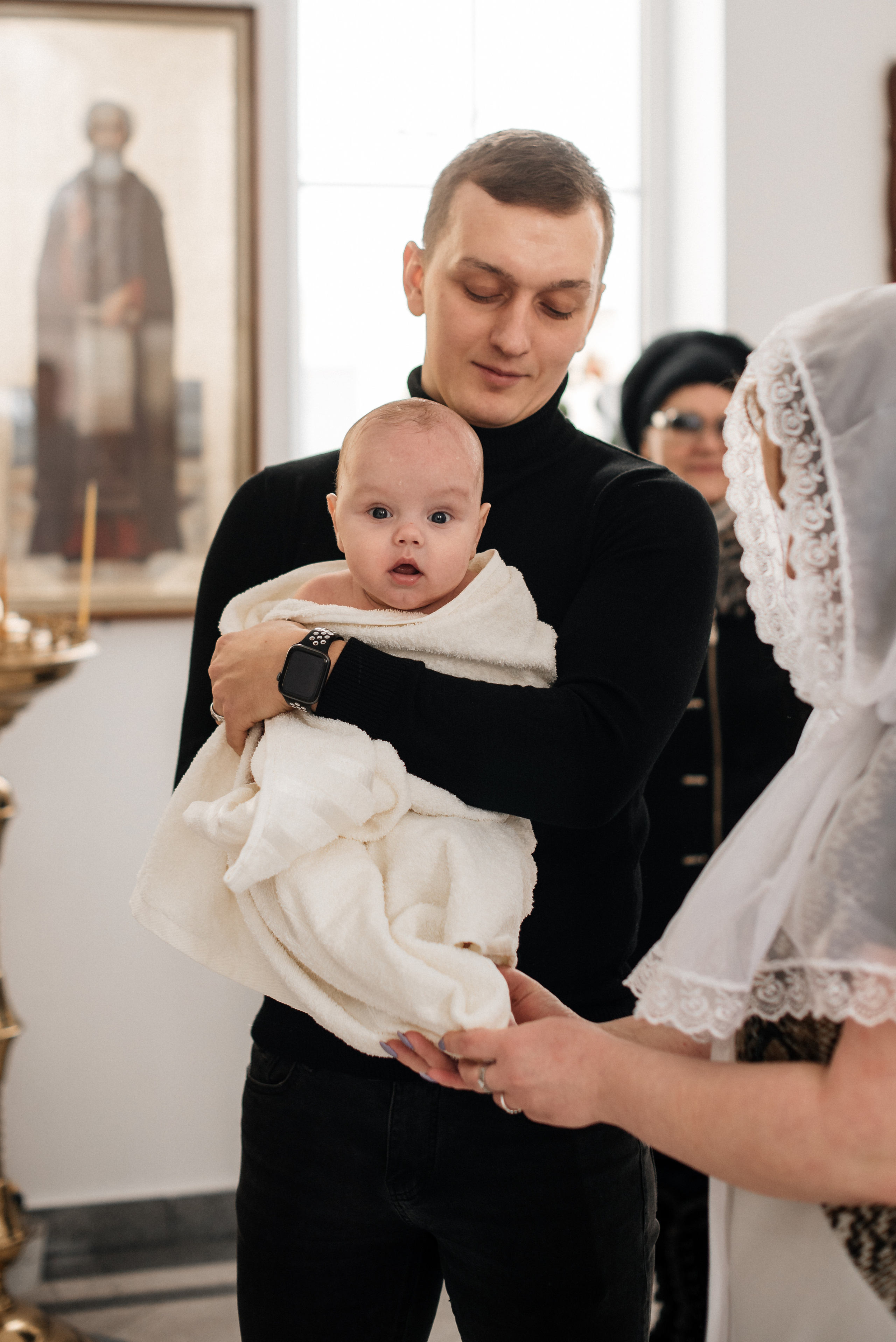 Крестины 29 января 2022. Свадебный и портретный фотограф в Липецке Юлия Свит