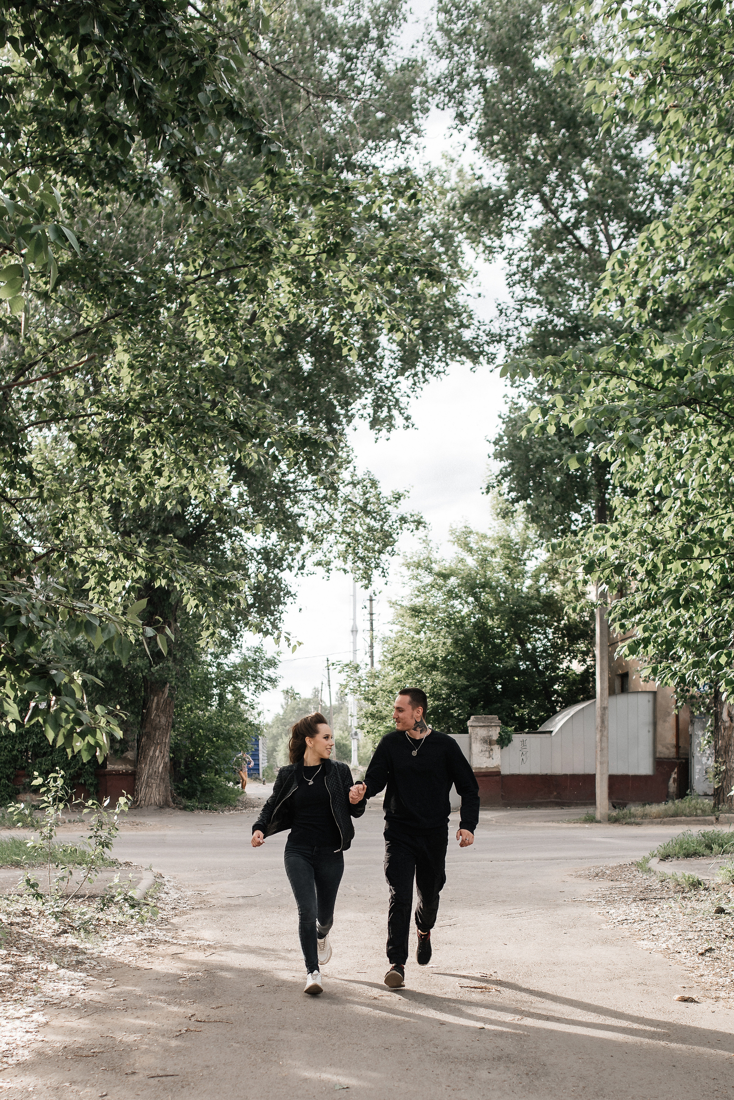 Арина и Влад в дерзком стиле на крыше. Свадебный и портретный фотограф в Липецке Юлия Свит