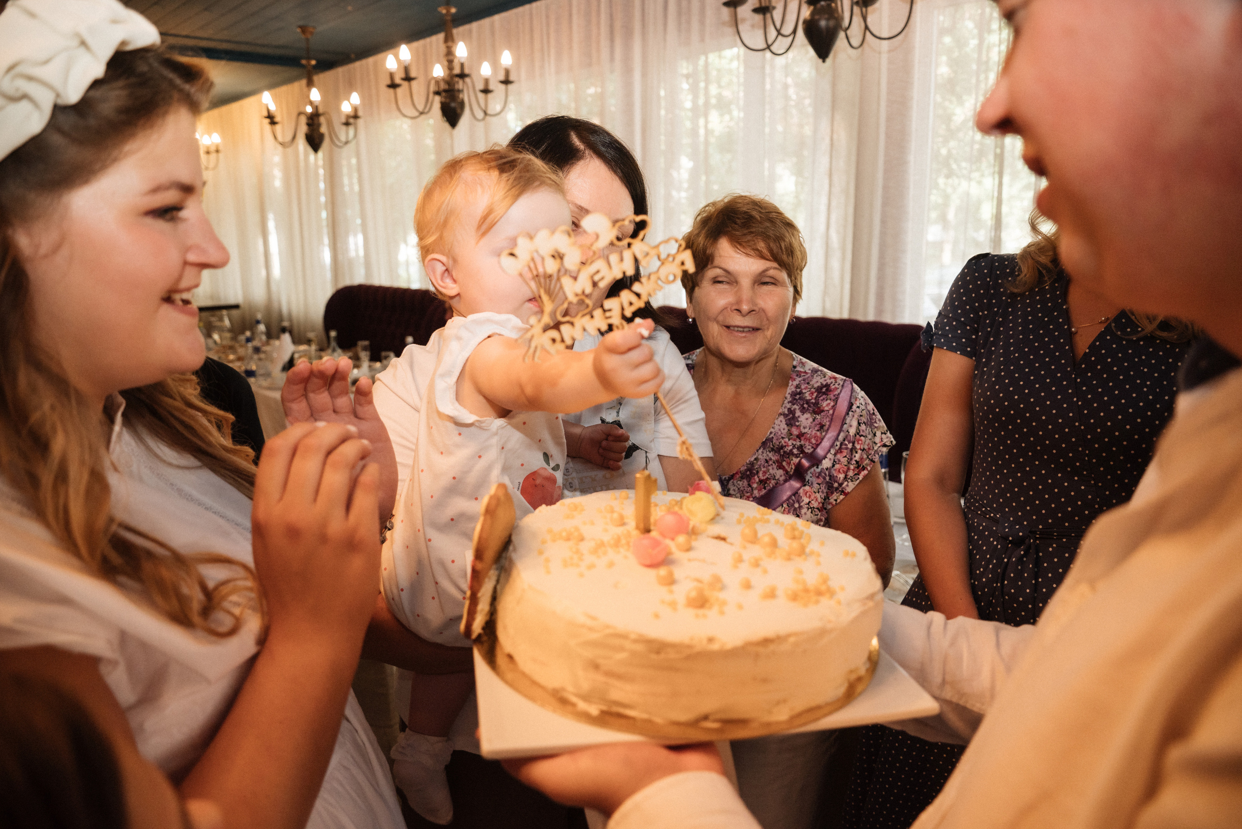 День рождения Вари (1 годик). Свадебный и портретный фотограф в Липецке Юлия Свит