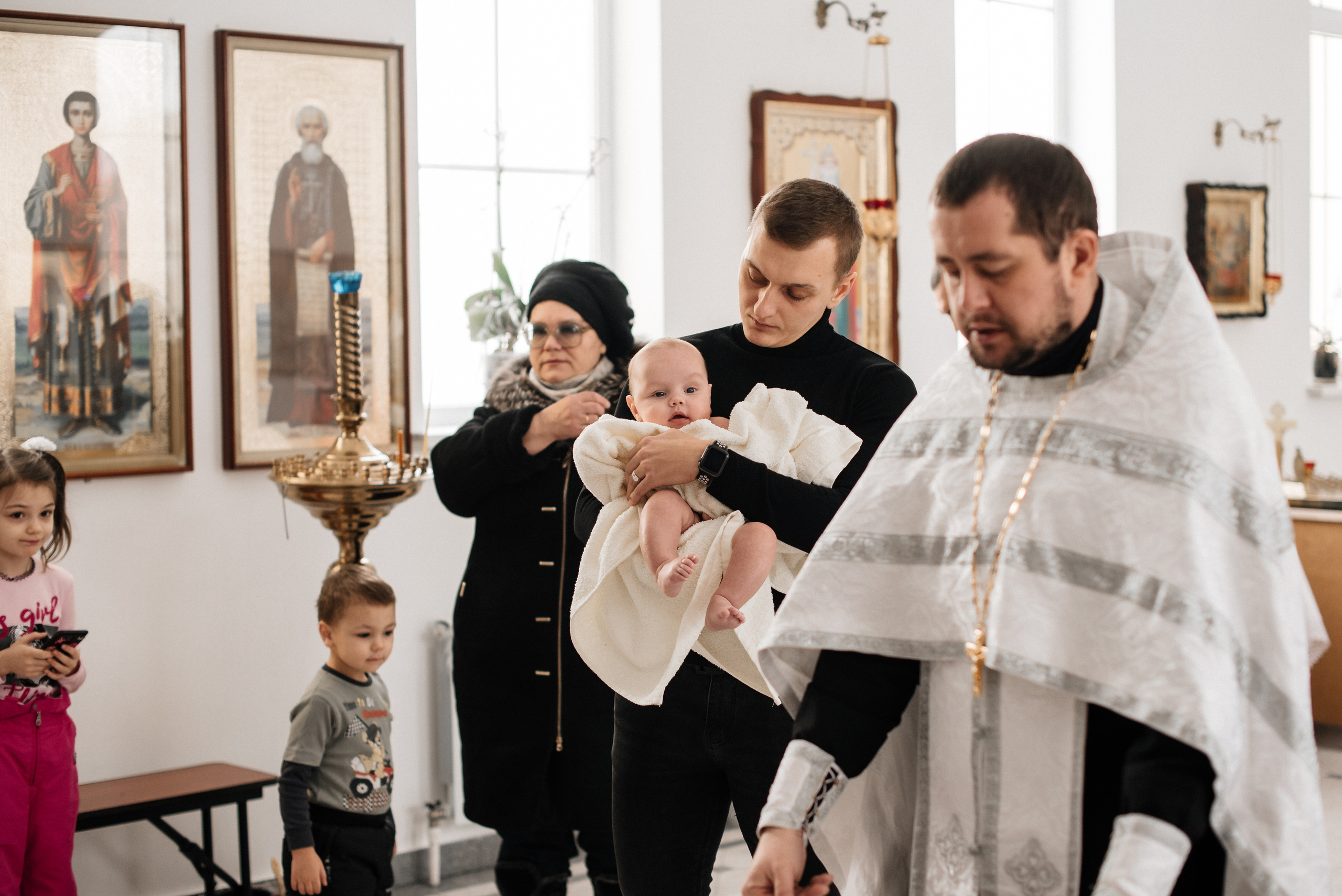 Крестины 29 января 2022. Свадебный и портретный фотограф в Липецке Юлия Свит