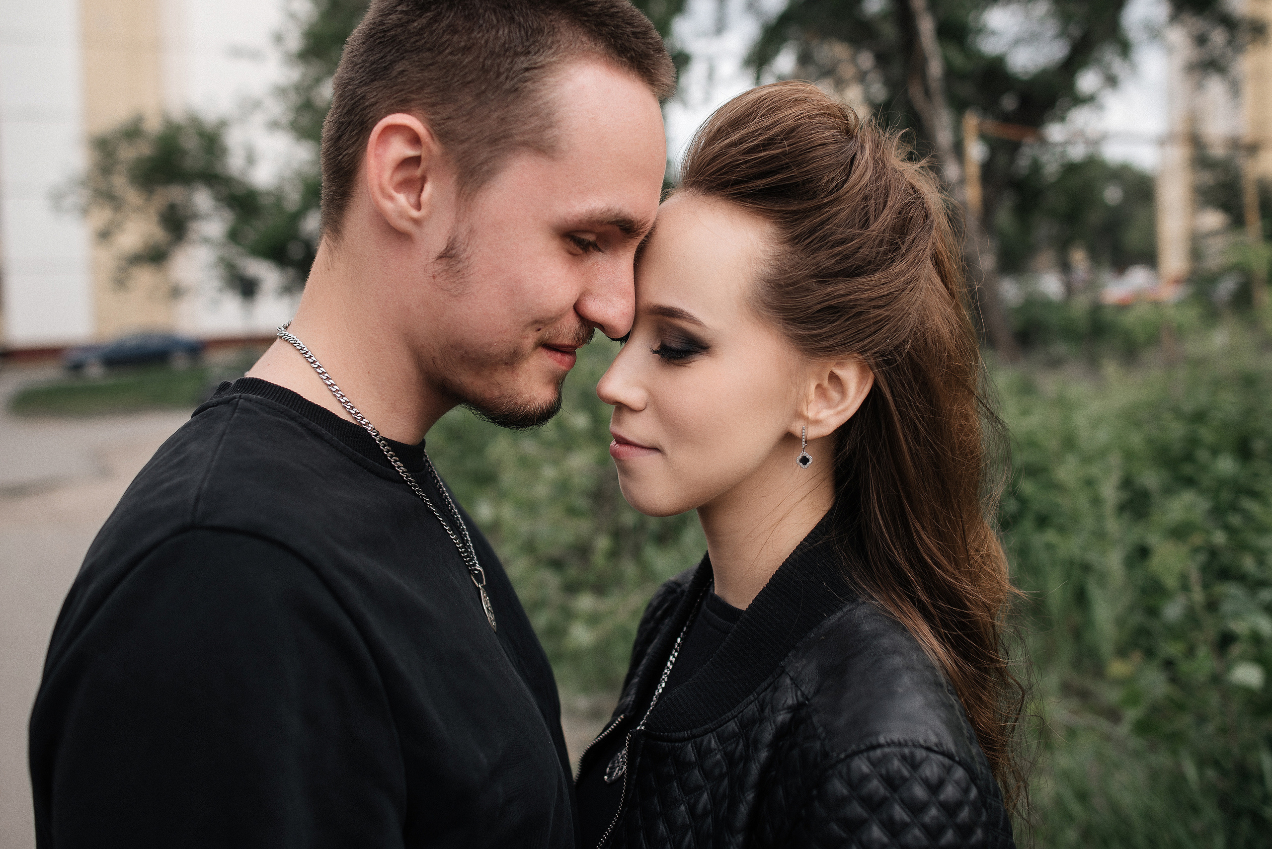 Арина и Влад в дерзком стиле на крыше. Свадебный и портретный фотограф в Липецке Юлия Свит