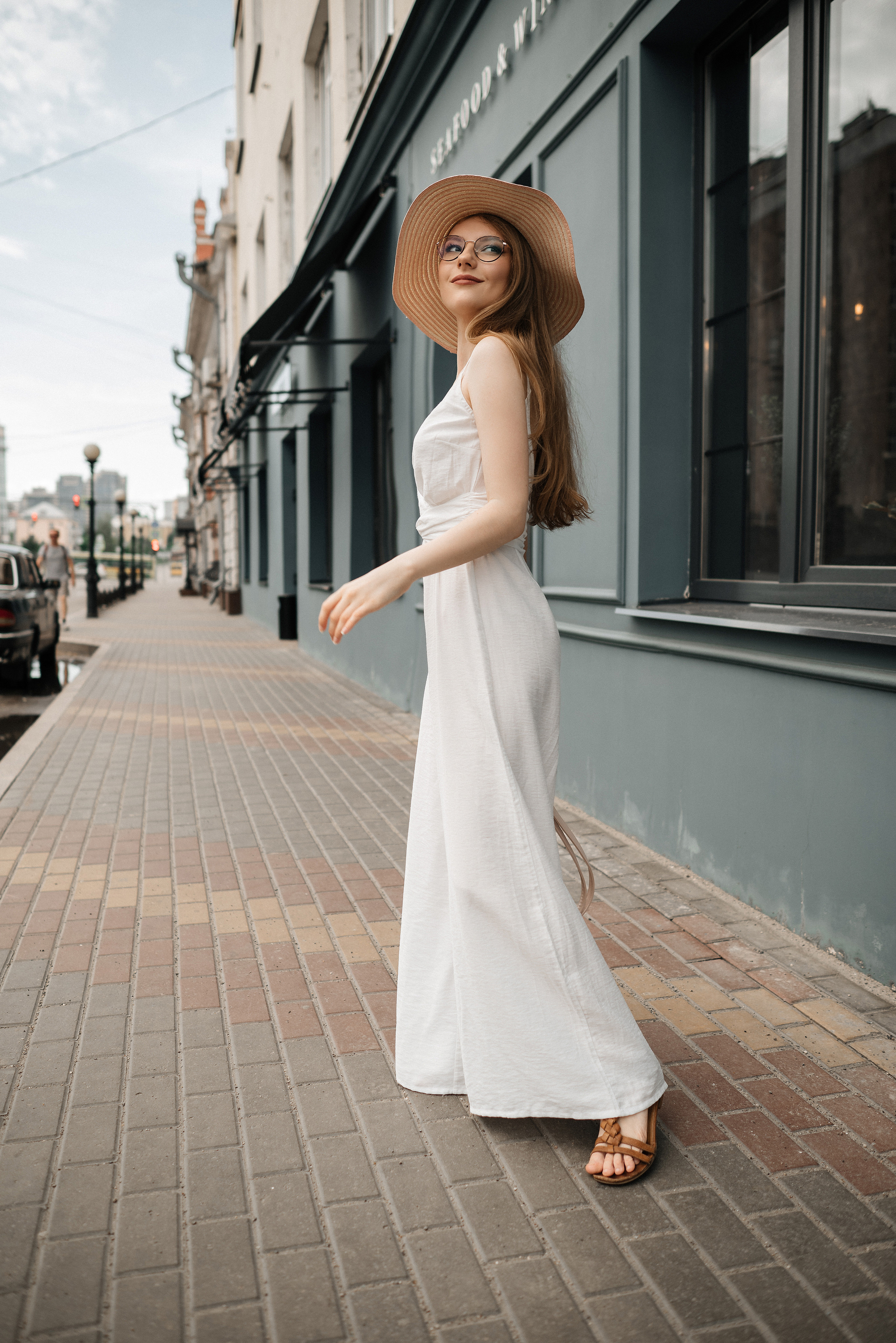 Прогулочная летняя фотосессия для Насти. Свадебный и портретный фотограф в Липецке Юлия Свит