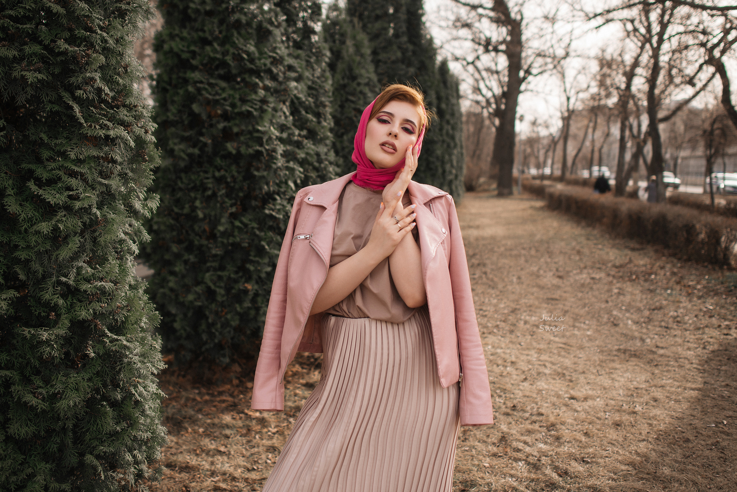 Фотопрогулка Ксюши для розовой инсты. Свадебный и портретный фотограф в Липецке Юлия Свит
