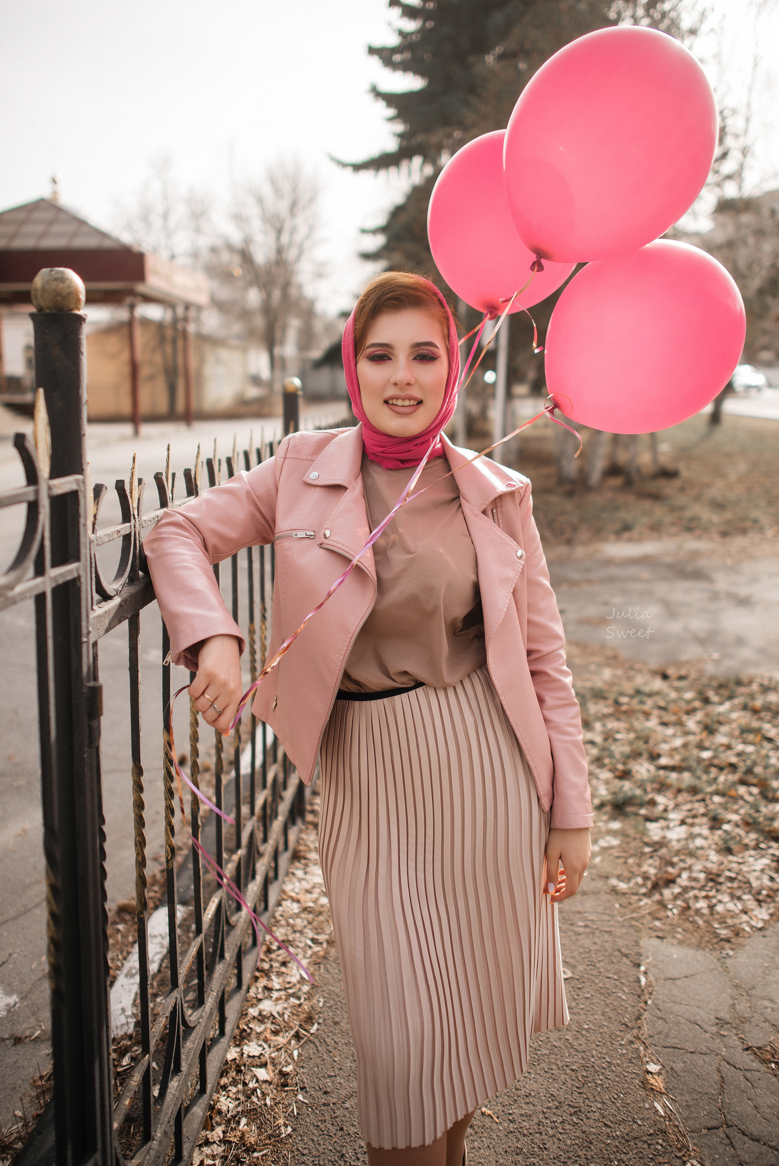 Фотопрогулка Ксюши для розовой инсты. Свадебный и портретный фотограф в Липецке Юлия Свит