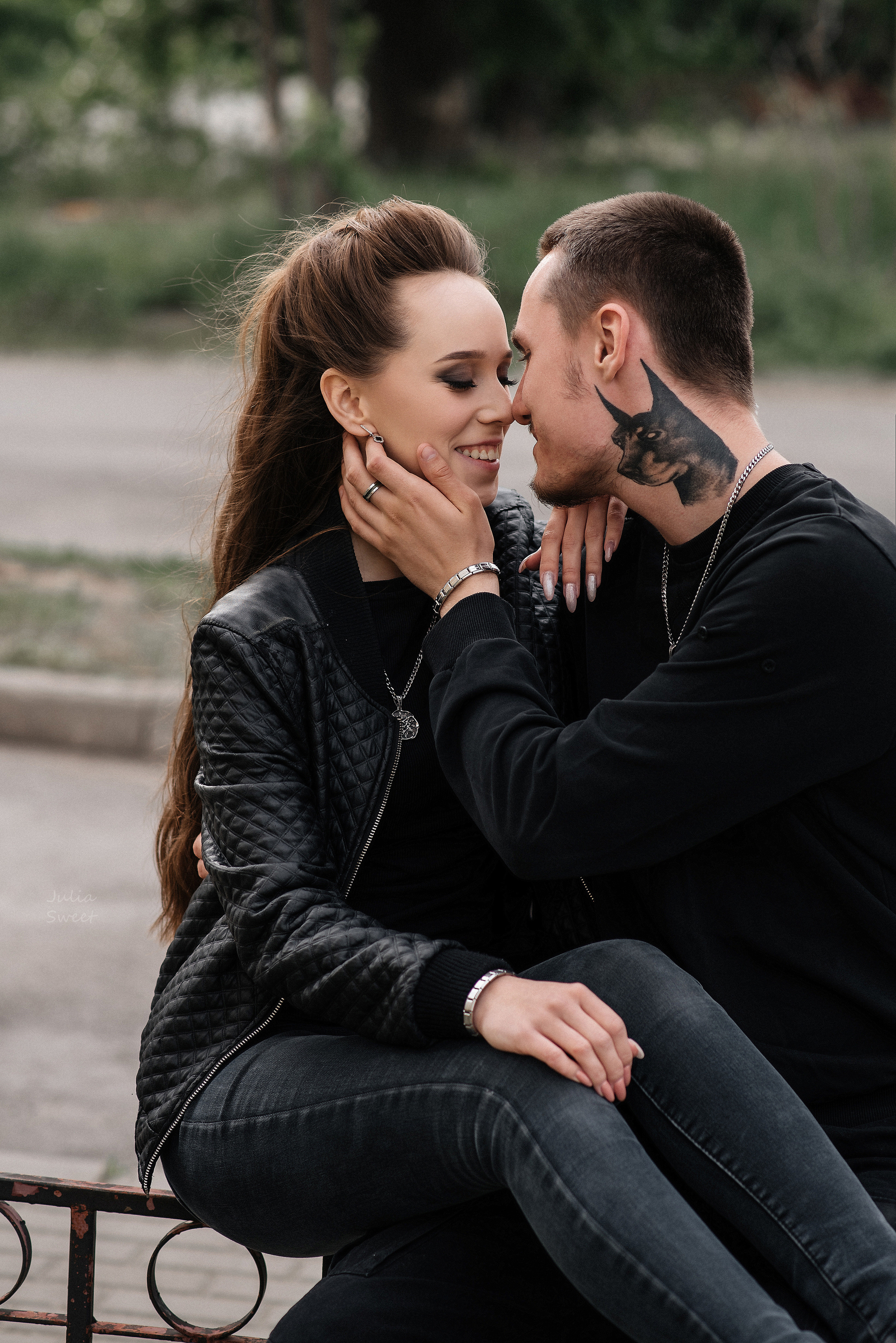 Арина и Влад в дерзком стиле на крыше. Свадебный и портретный фотограф в Липецке Юлия Свит