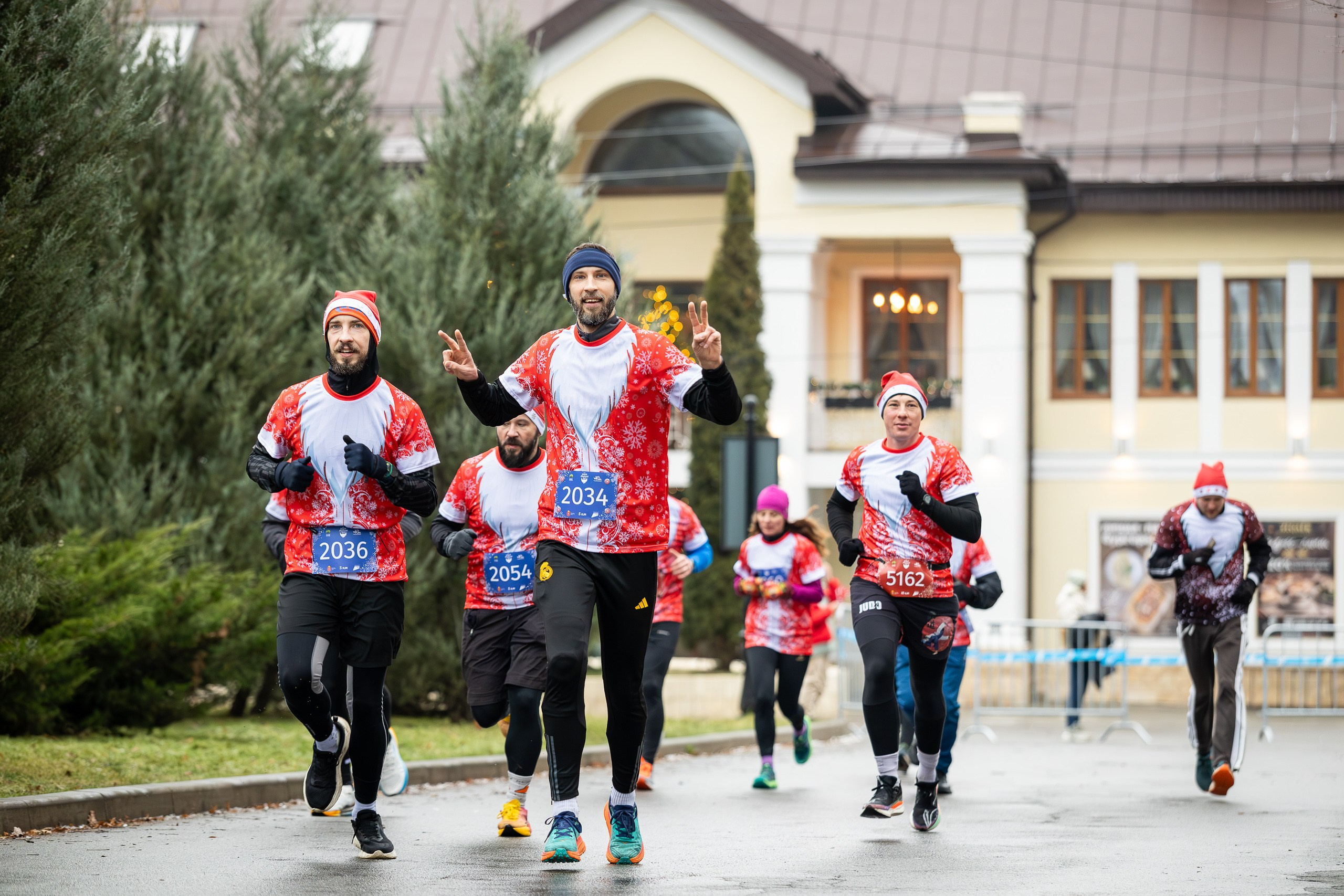 Забег Дедов Морозов!. Свадебная фотосъёмка в Москве, Туле