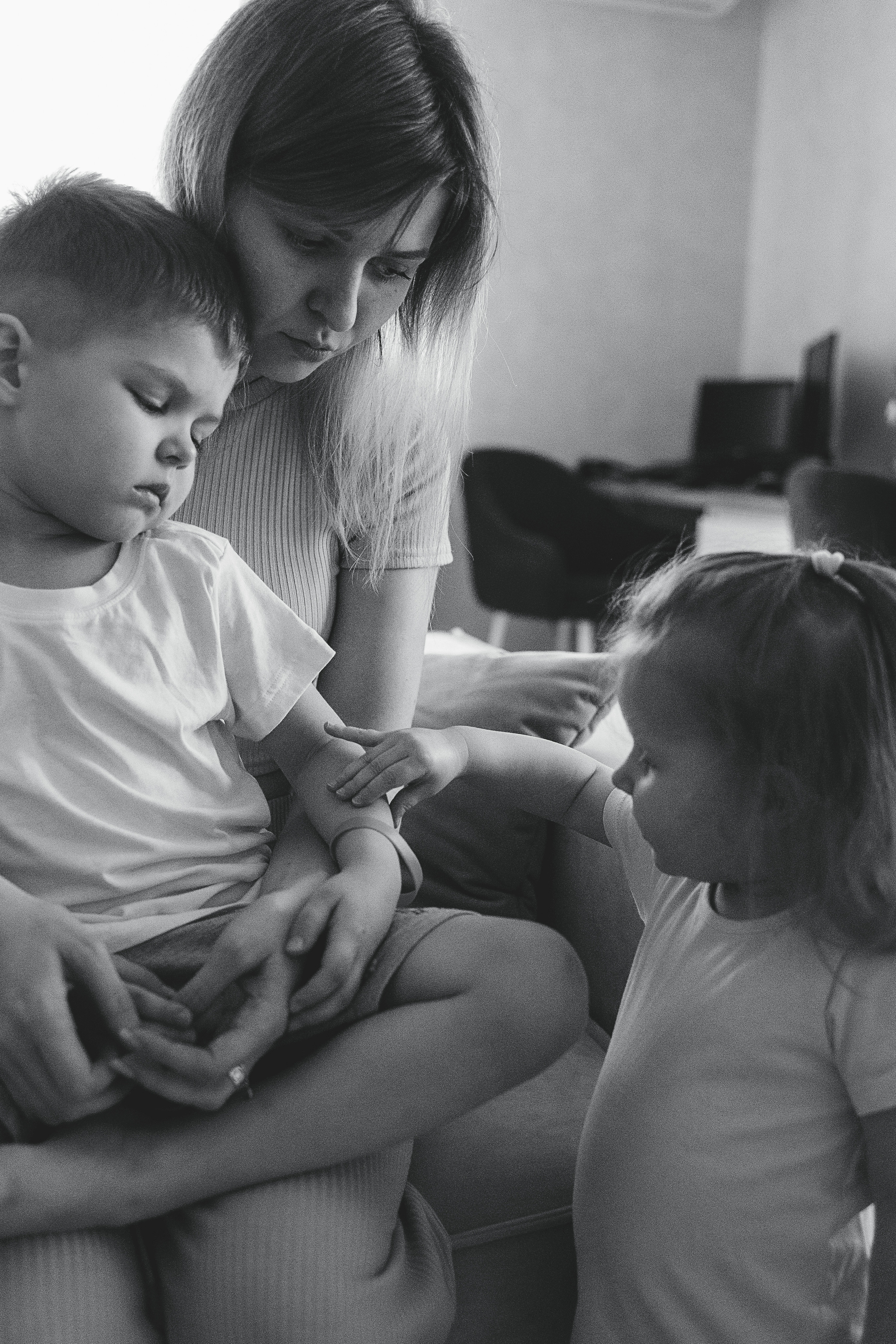 Новогодняя домашняя фотосессия. 2022 год. Семейный и детский фотограф в Пензе Анна Михайлова