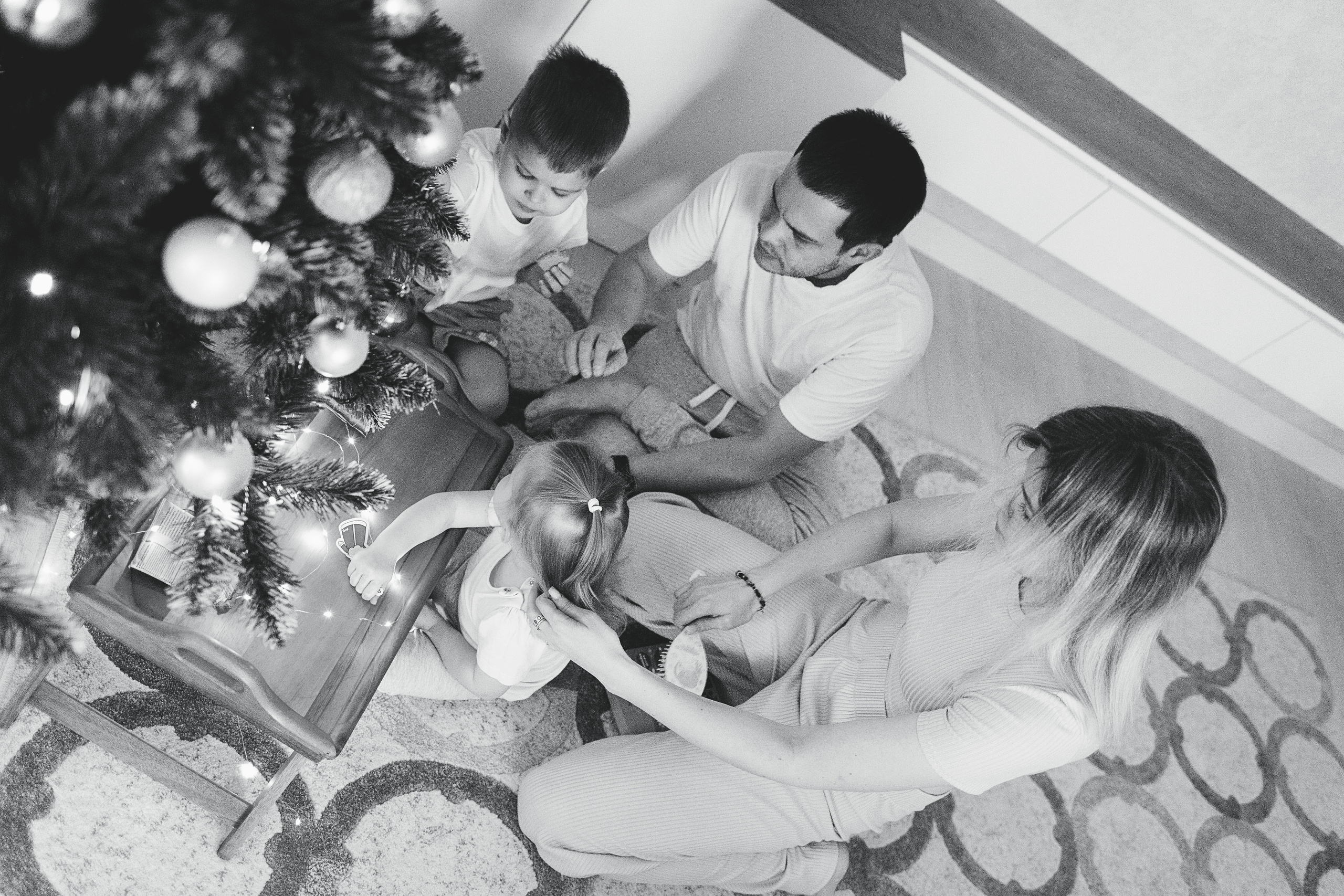 Новогодняя домашняя фотосессия. 2022 год. Семейный и детский фотограф в Пензе Анна Михайлова