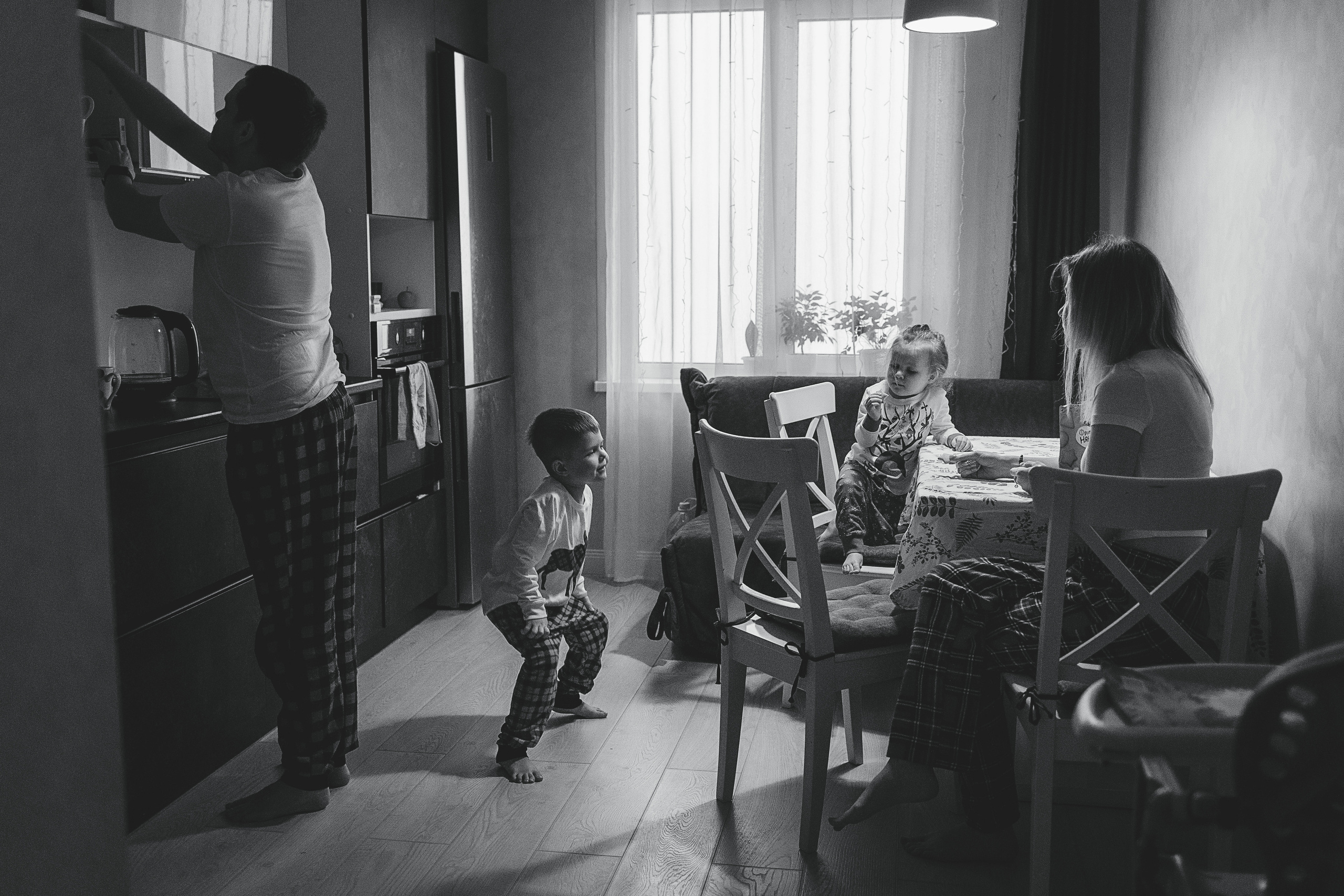 Новогодняя домашняя фотосессия. 2022 год. Семейный и детский фотограф в Пензе Анна Михайлова