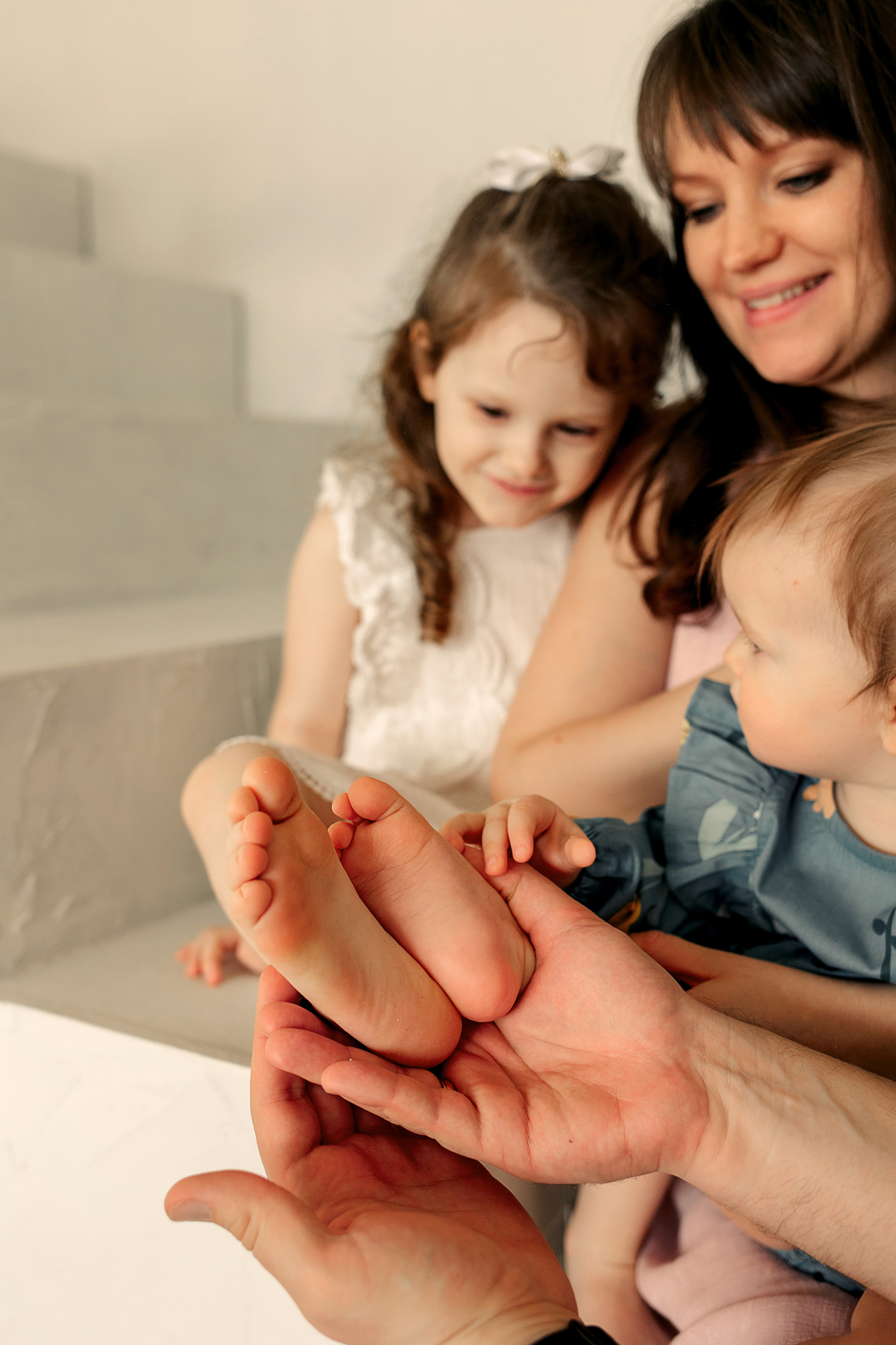 Семейная фотосессия. Январь 2023. Семейный и детский фотограф в Пензе Анна Михайлова