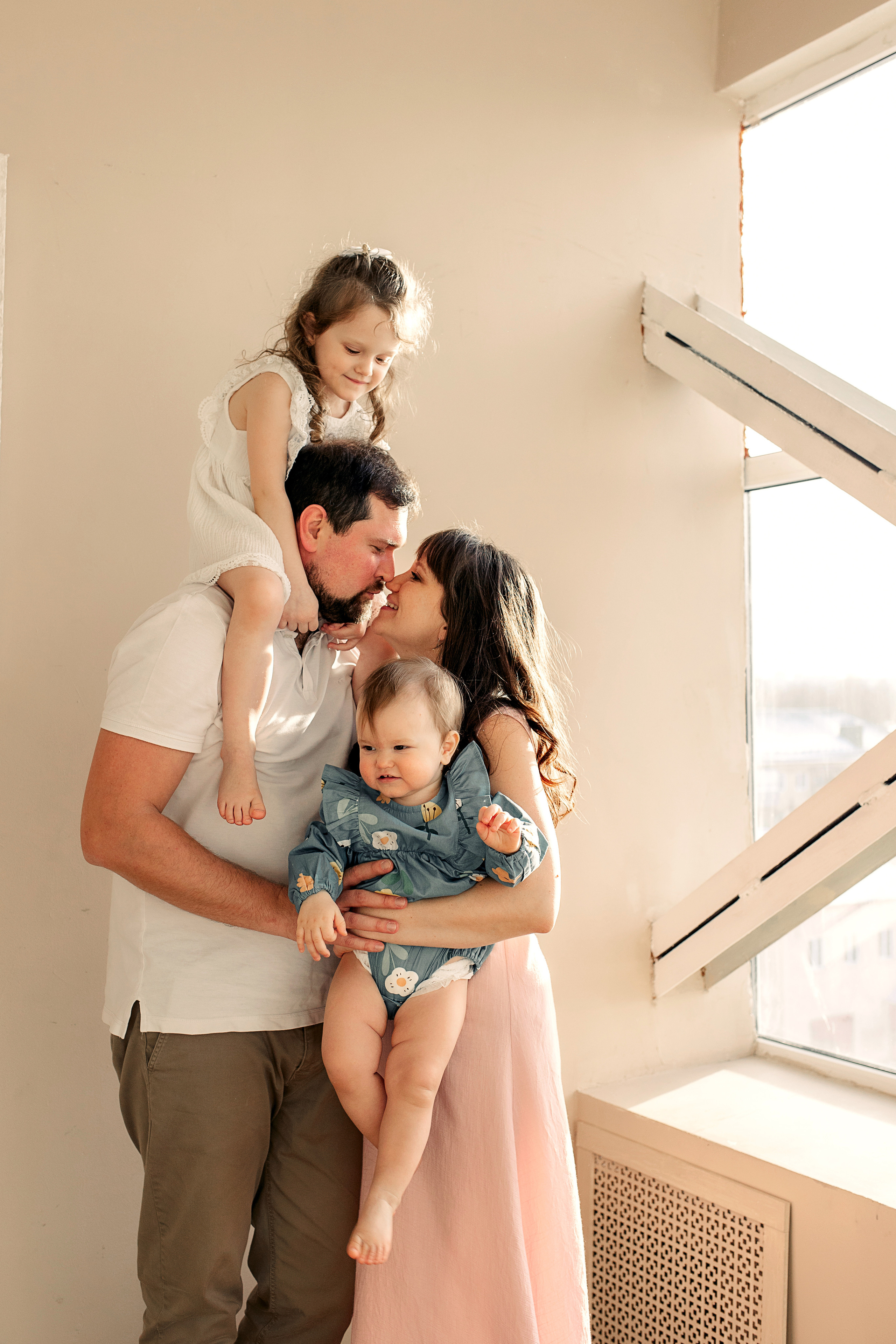 Семейная фотосессия. Январь 2023. Семейный и детский фотограф в Пензе Анна Михайлова