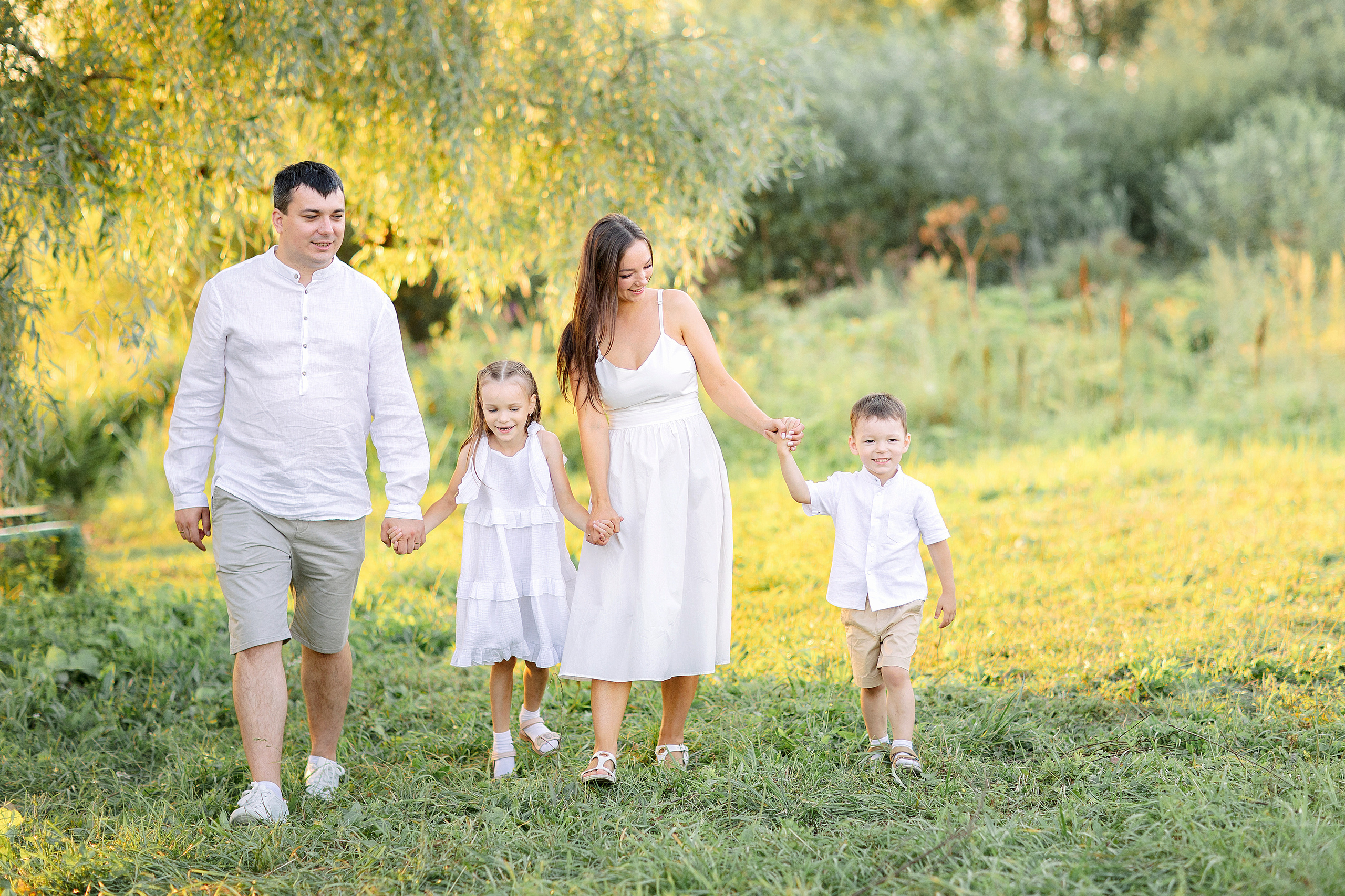 Семейная фотосессия. Лето 2022. Семейный и детский фотограф в Пензе Анна Михайлова