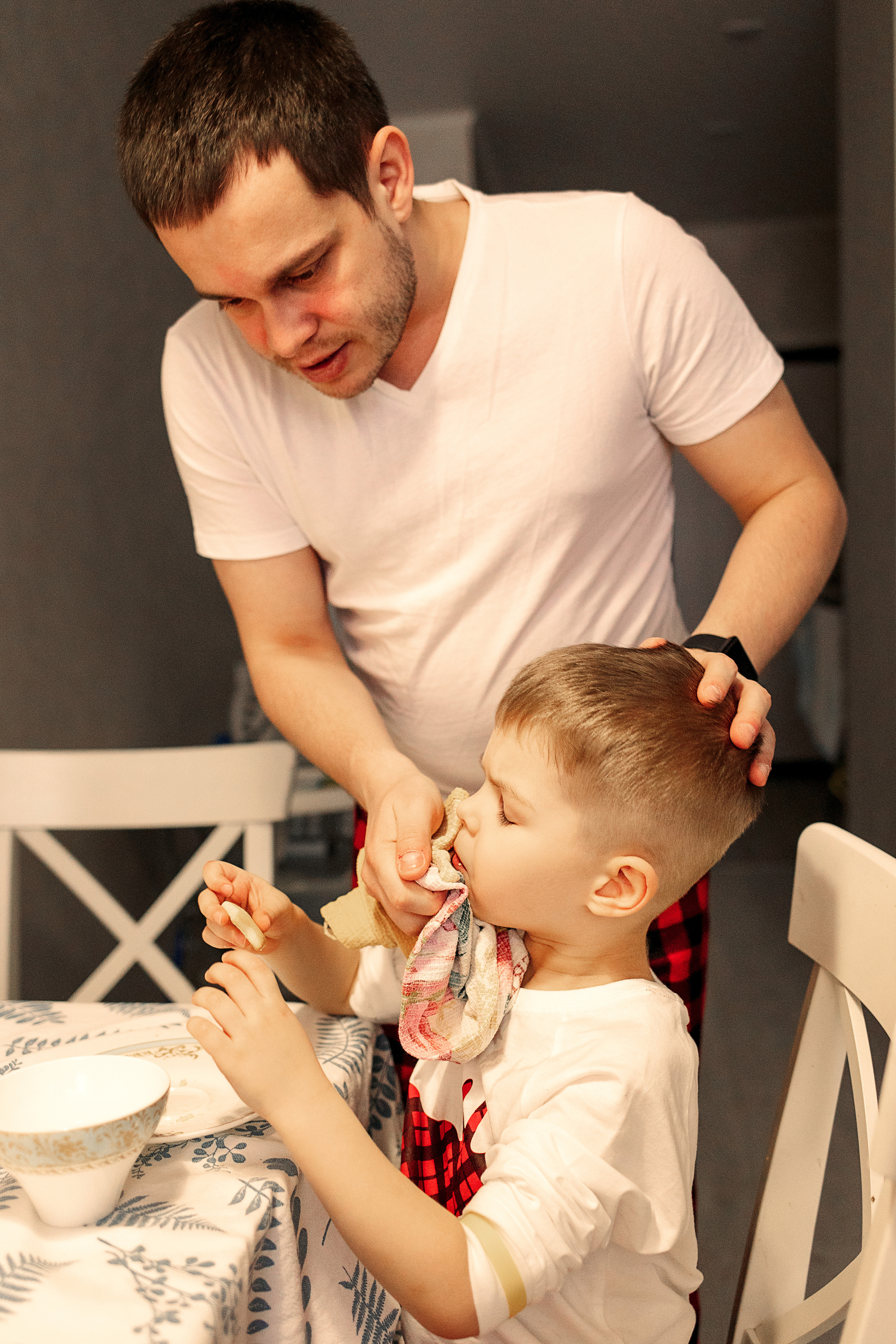 Новогодняя домашняя фотосессия. 2022 год. Семейный и детский фотограф в Пензе Анна Михайлова