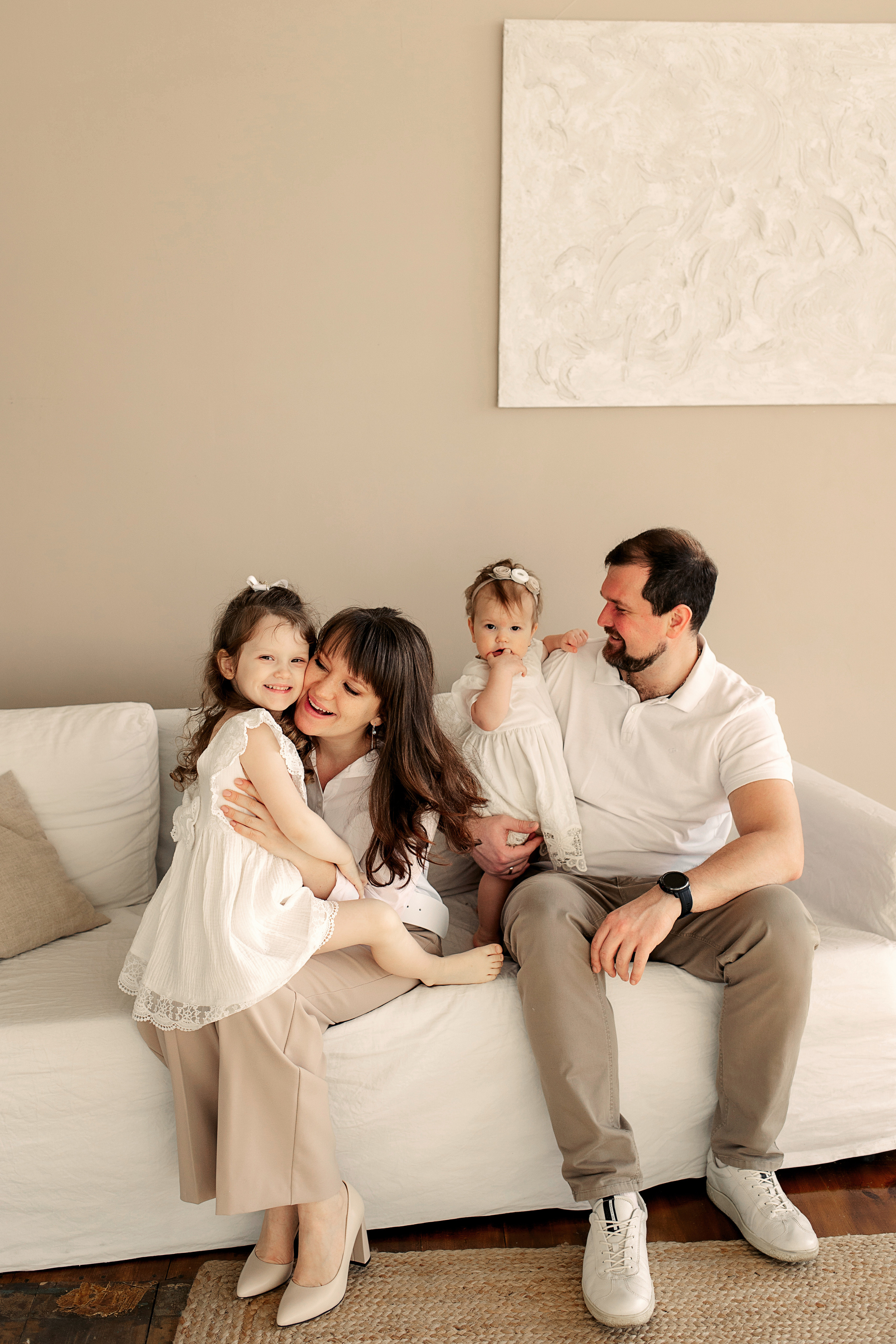 Семейная фотосессия. Январь 2023. Семейный и детский фотограф в Пензе Анна Михайлова