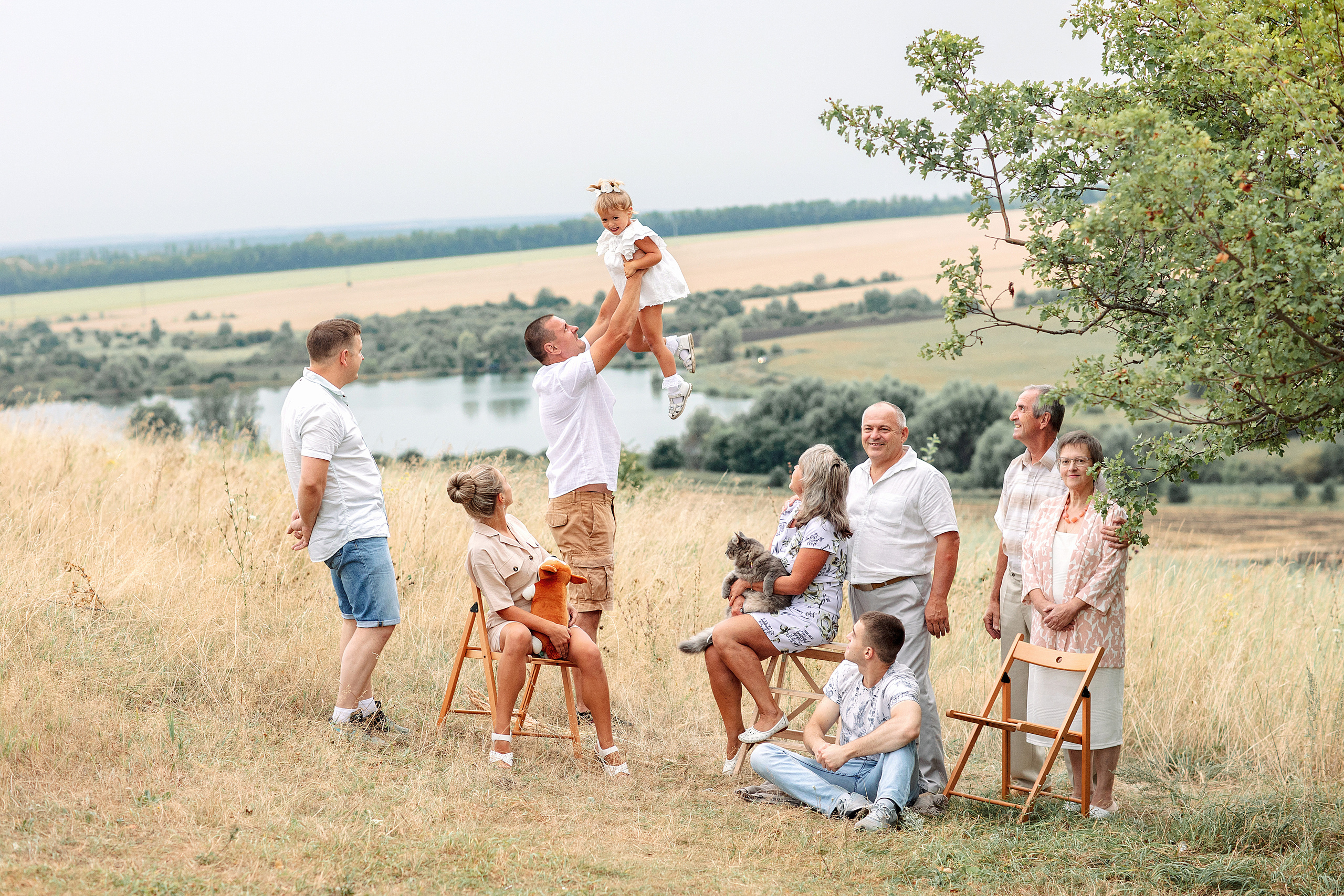 Семейная фотосессия. Лето 2022. Семейный и детский фотограф в Пензе Анна Михайлова
