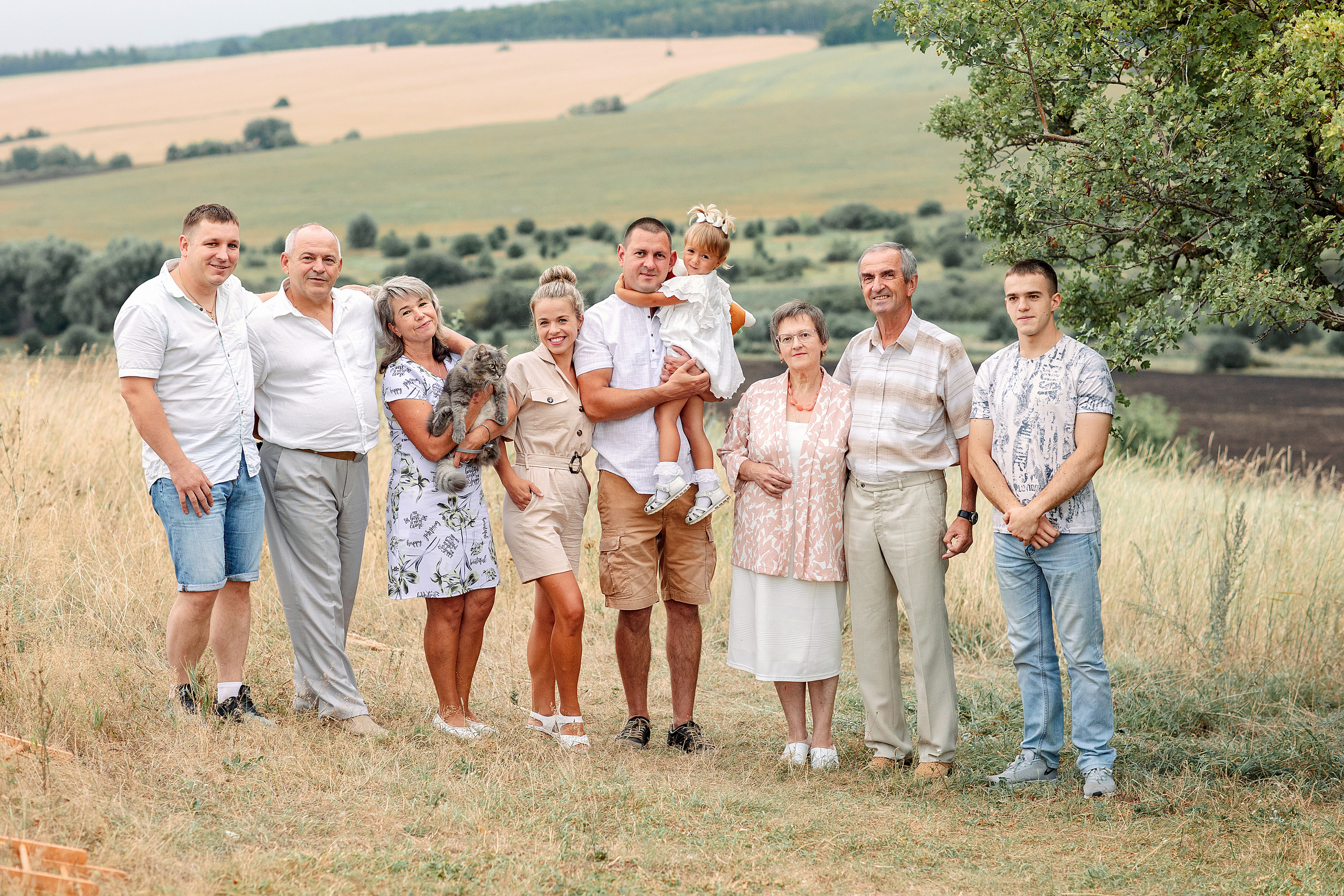 Семейная фотосессия. Лето 2022. Семейный и детский фотограф в Пензе Анна Михайлова