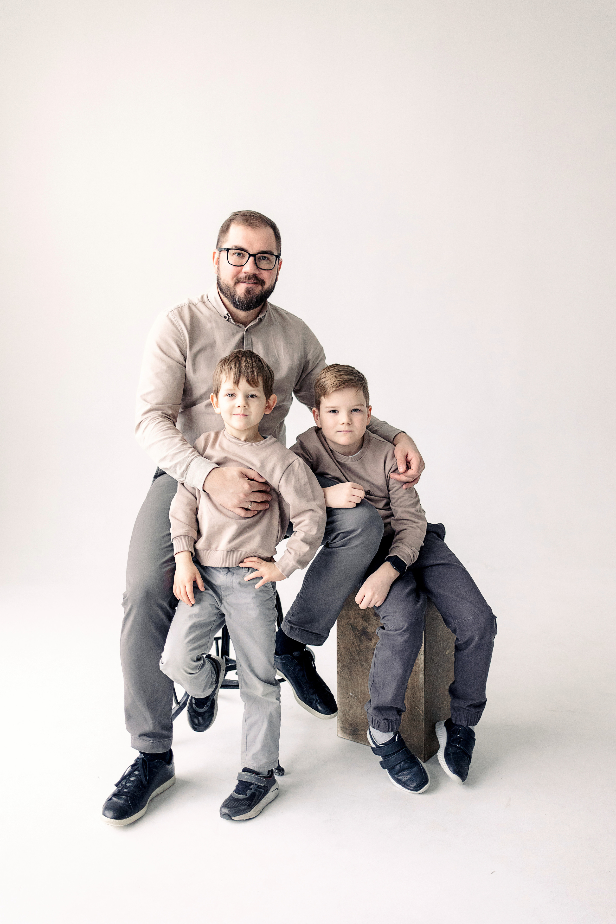 Большая СЕМЬЯ. 2023 год. Семейный и детский фотограф в Пензе Анна Михайлова