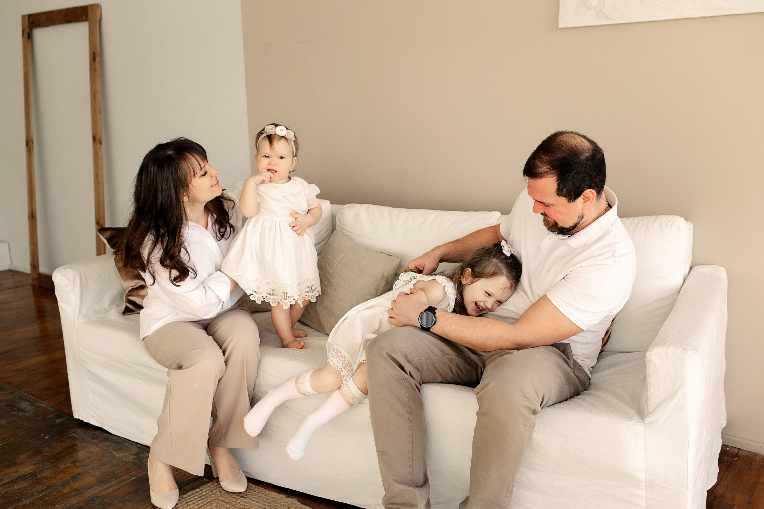 Семейная фотосессия. Январь 2023. Семейный и детский фотограф в Пензе Анна Михайлова