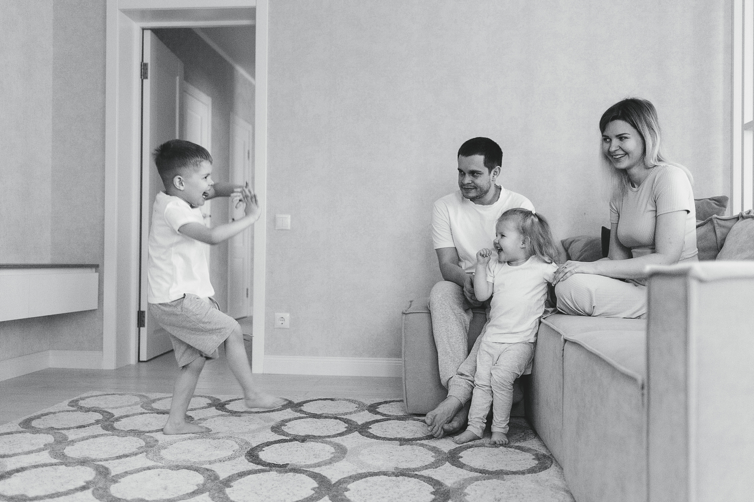 Новогодняя домашняя фотосессия. 2022 год. Семейный и детский фотограф в Пензе Анна Михайлова