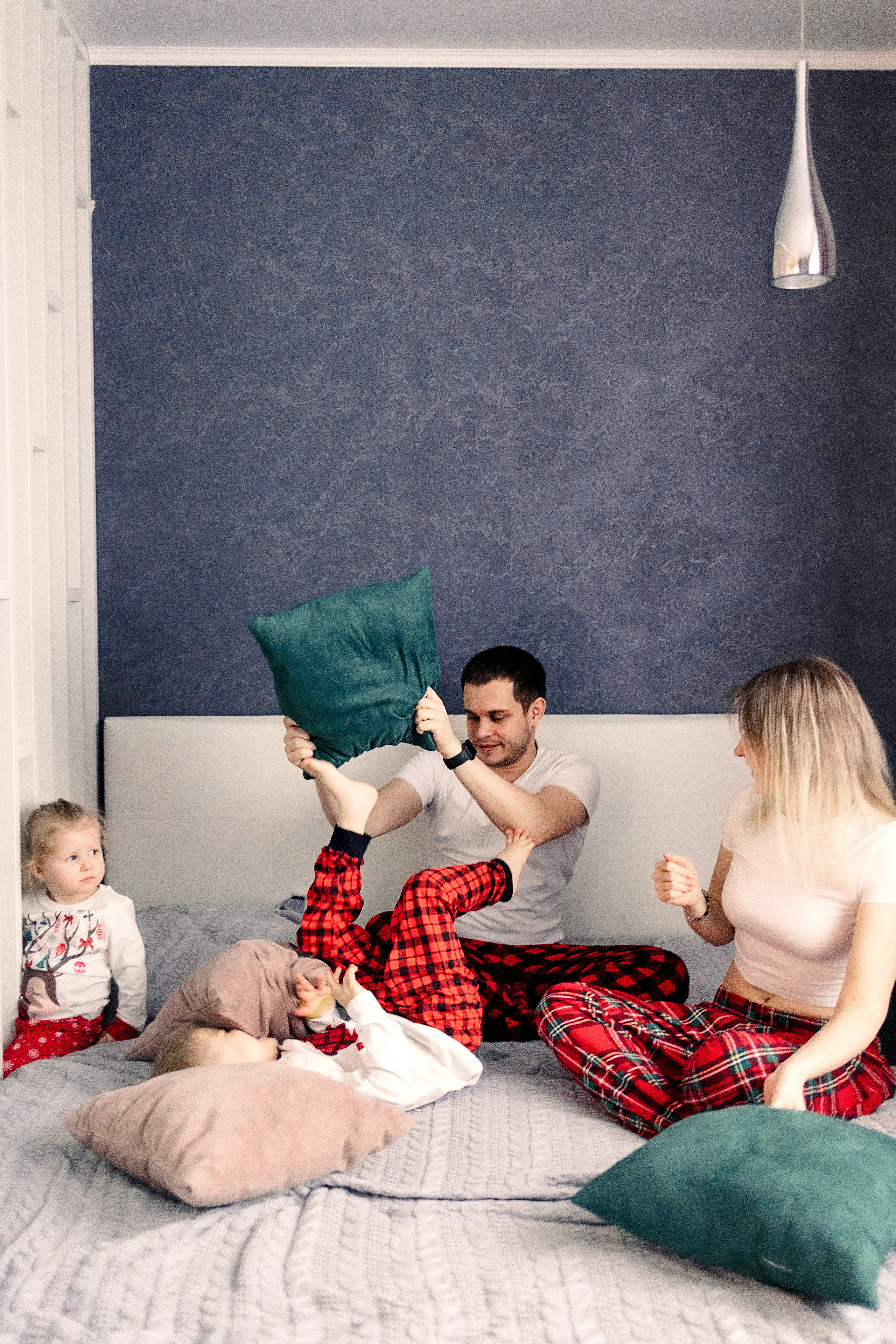 Новогодняя домашняя фотосессия. 2022 год. Семейный и детский фотограф в Пензе Анна Михайлова