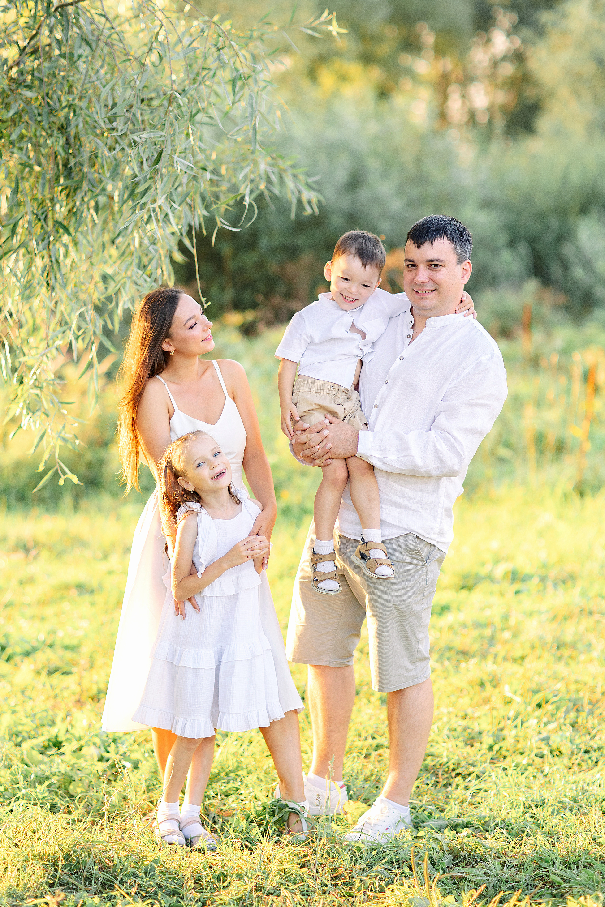 Семейная фотосессия. Лето 2022. Семейный и детский фотограф в Пензе Анна Михайлова