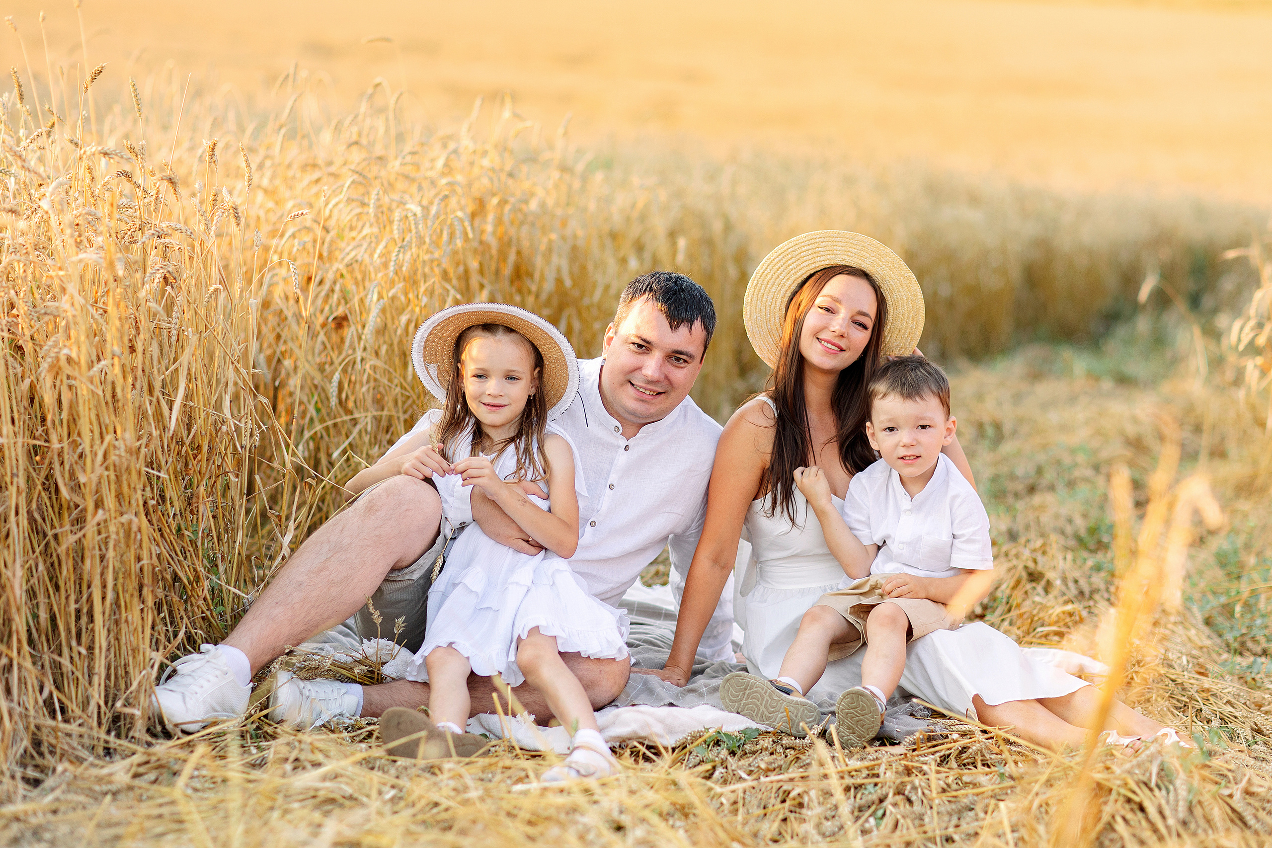Семейная фотосессия. Лето 2022. Семейный и детский фотограф в Пензе Анна Михайлова