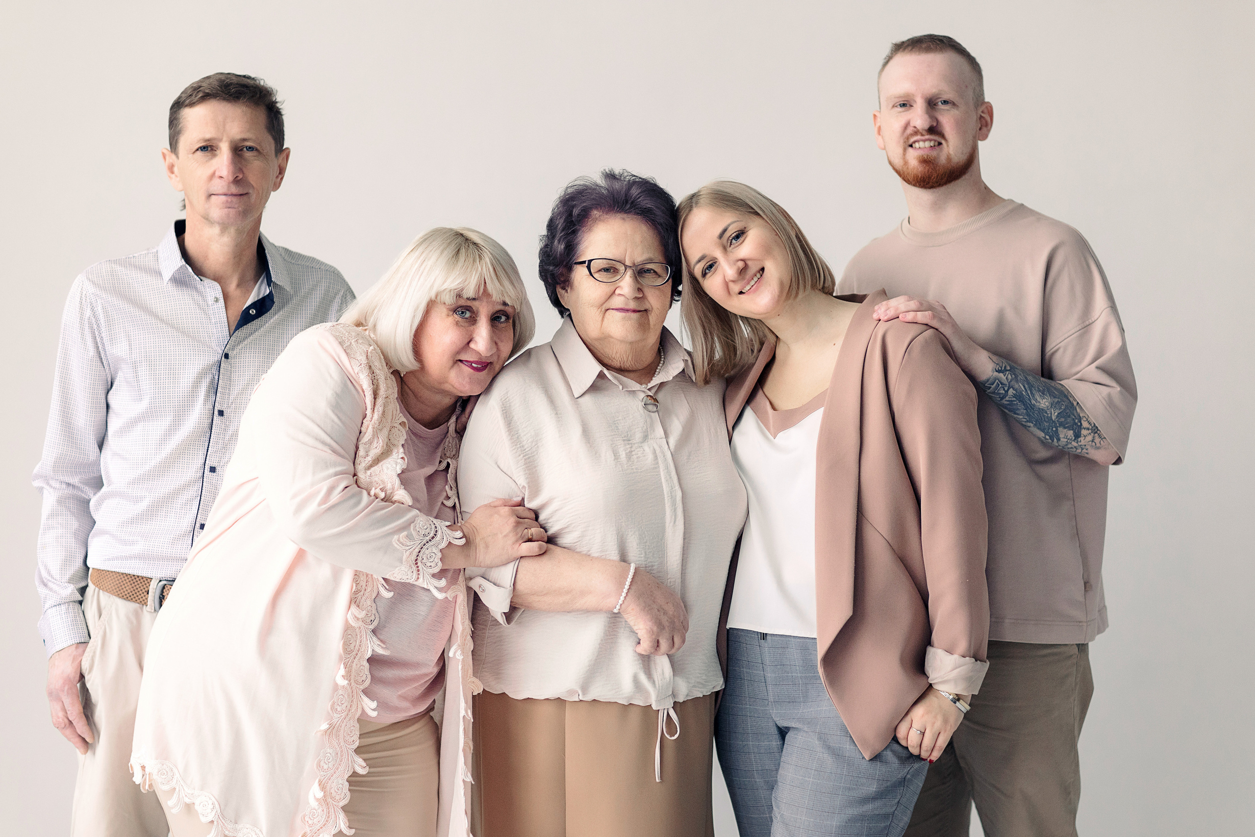 Большая СЕМЬЯ. 2023 год. Семейный и детский фотограф в Пензе Анна Михайлова