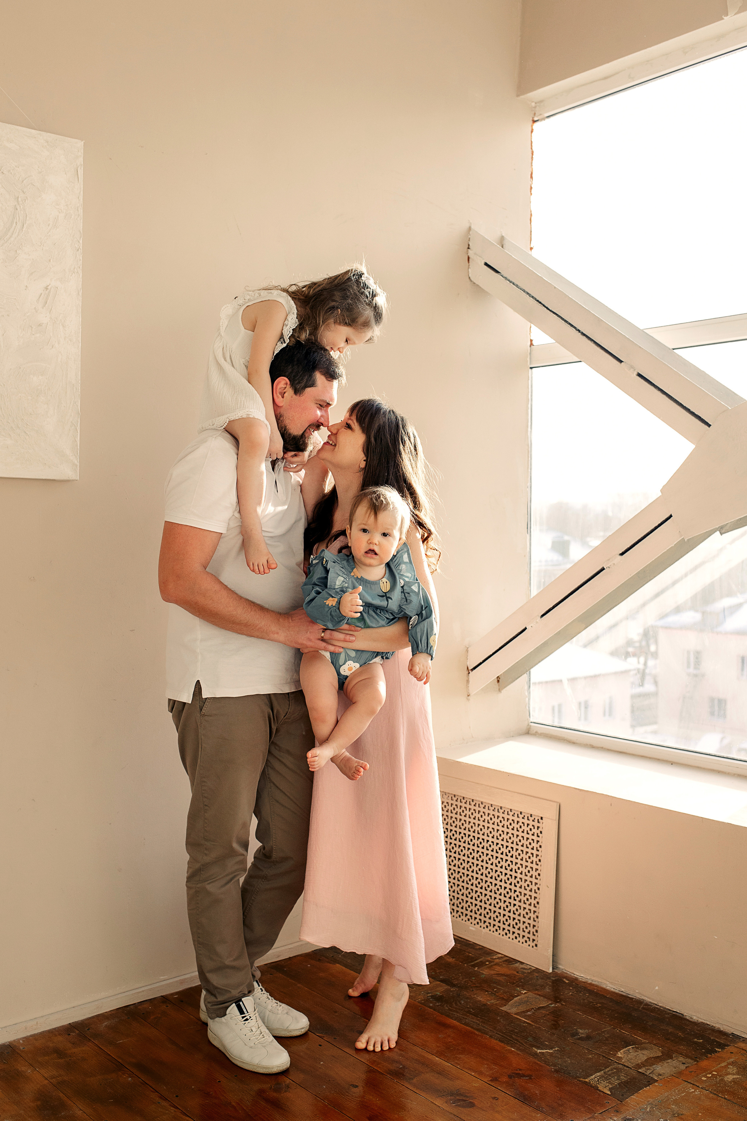 Семейная фотосессия. Январь 2023. Семейный и детский фотограф в Пензе Анна Михайлова