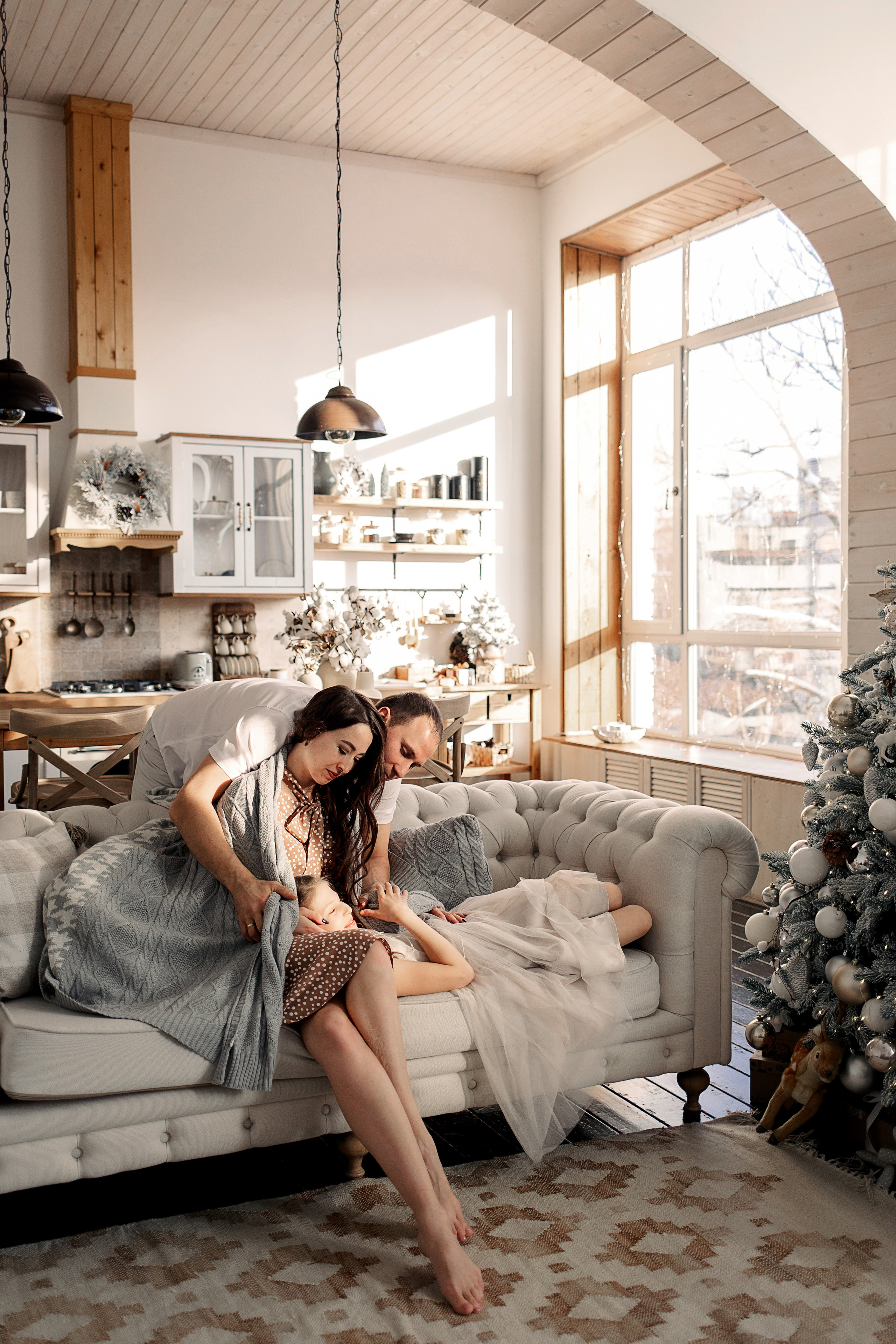 Новогодняя фотосессия 2022. Семейный и детский фотограф в Пензе Анна Михайлова